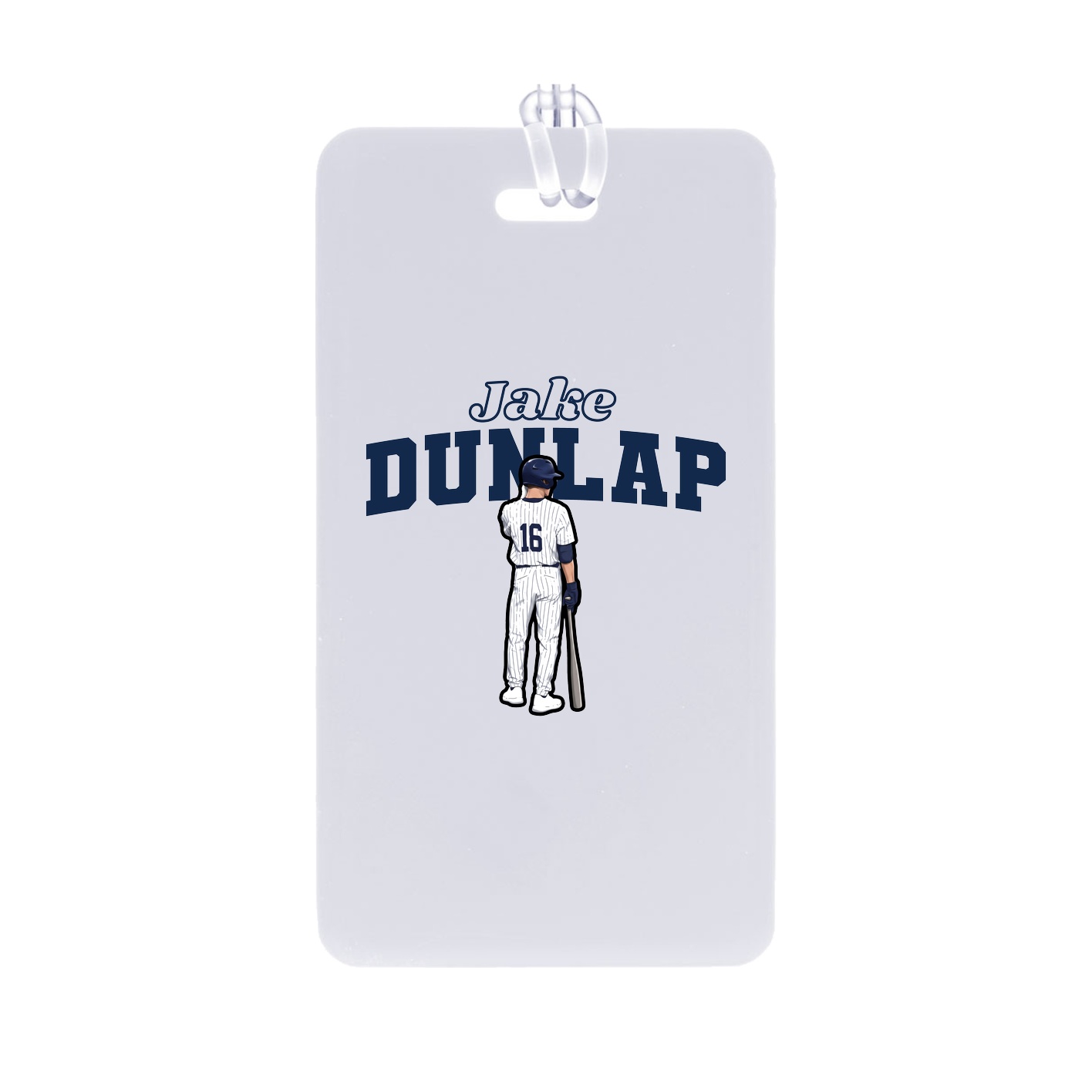 Bag Tag — Name Arch in Classic