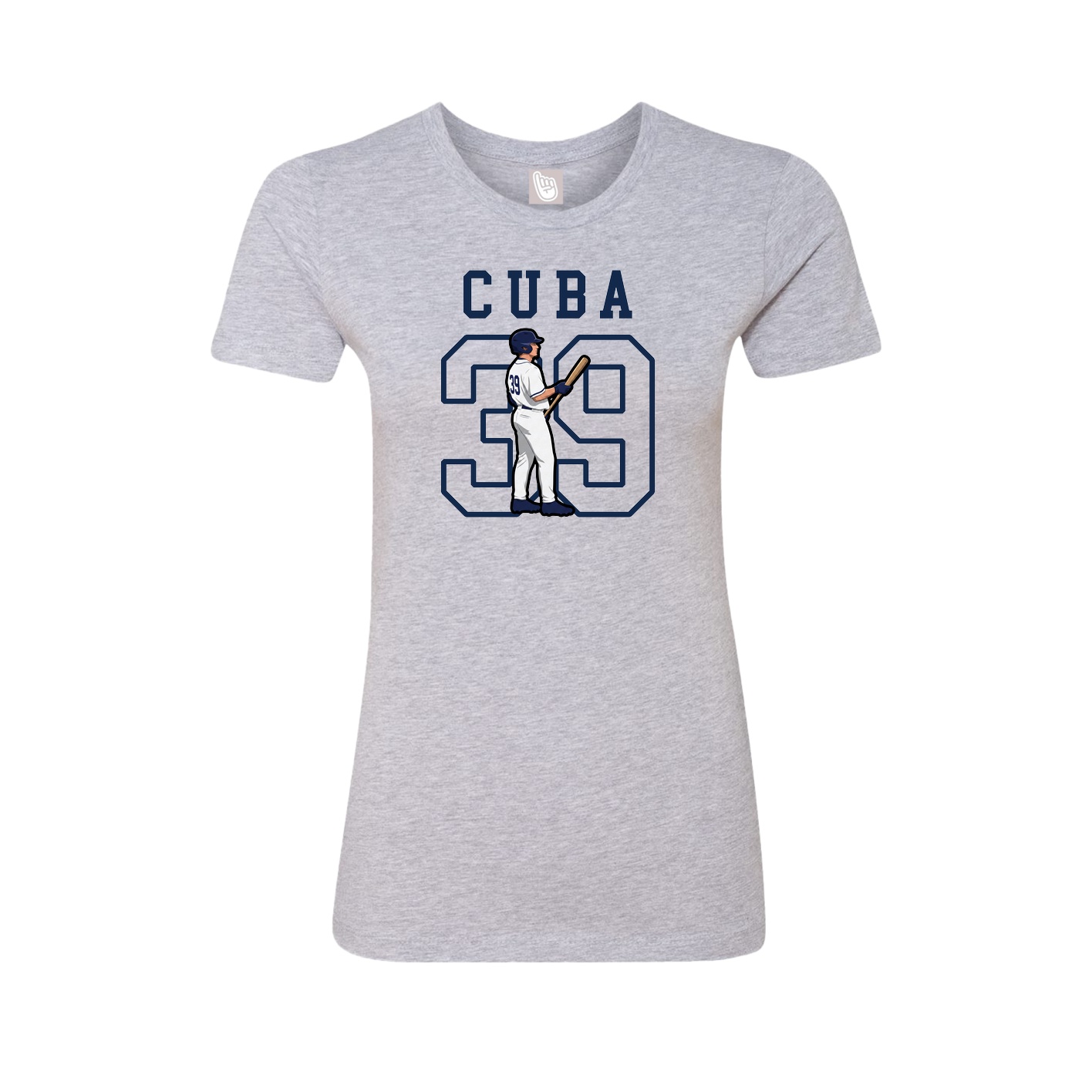 Fitted Women's Tee — Shirsey in Grey