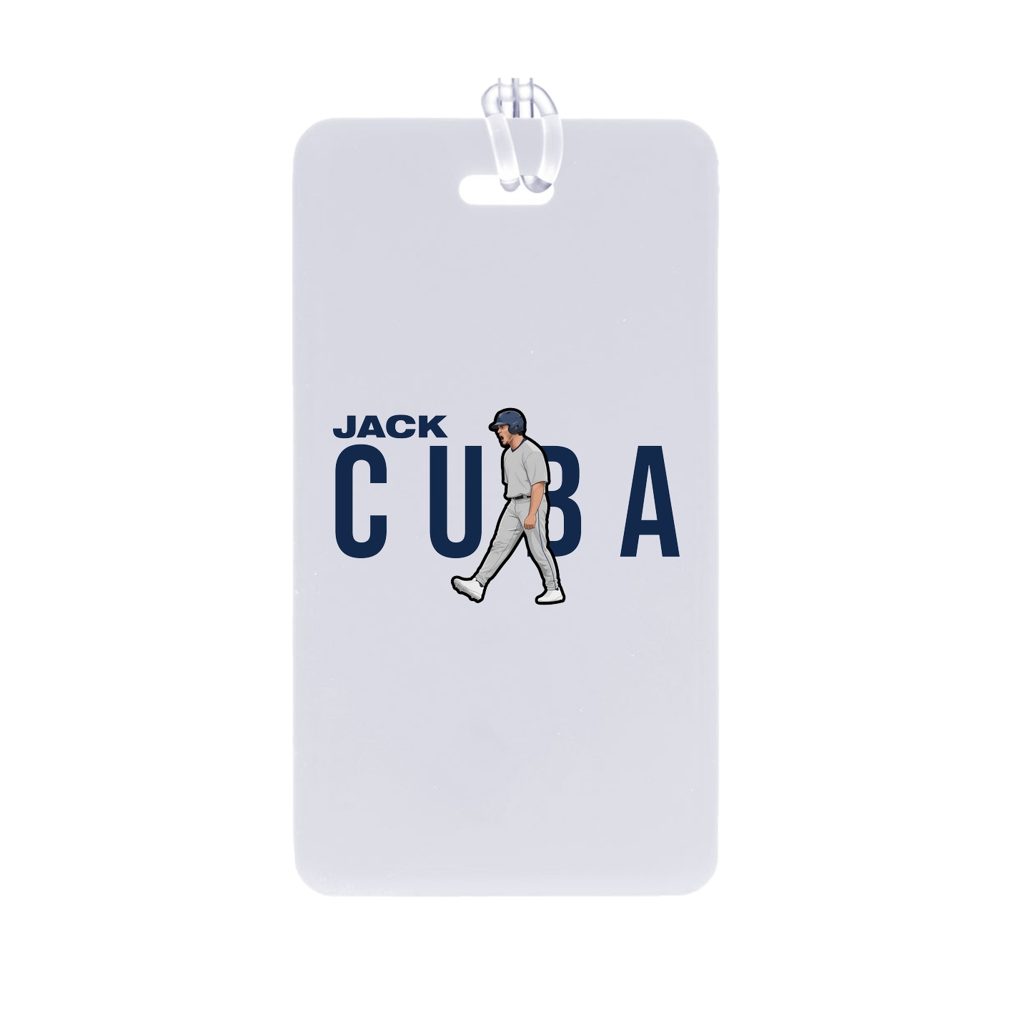 Bag Tag — Player Name in Classic