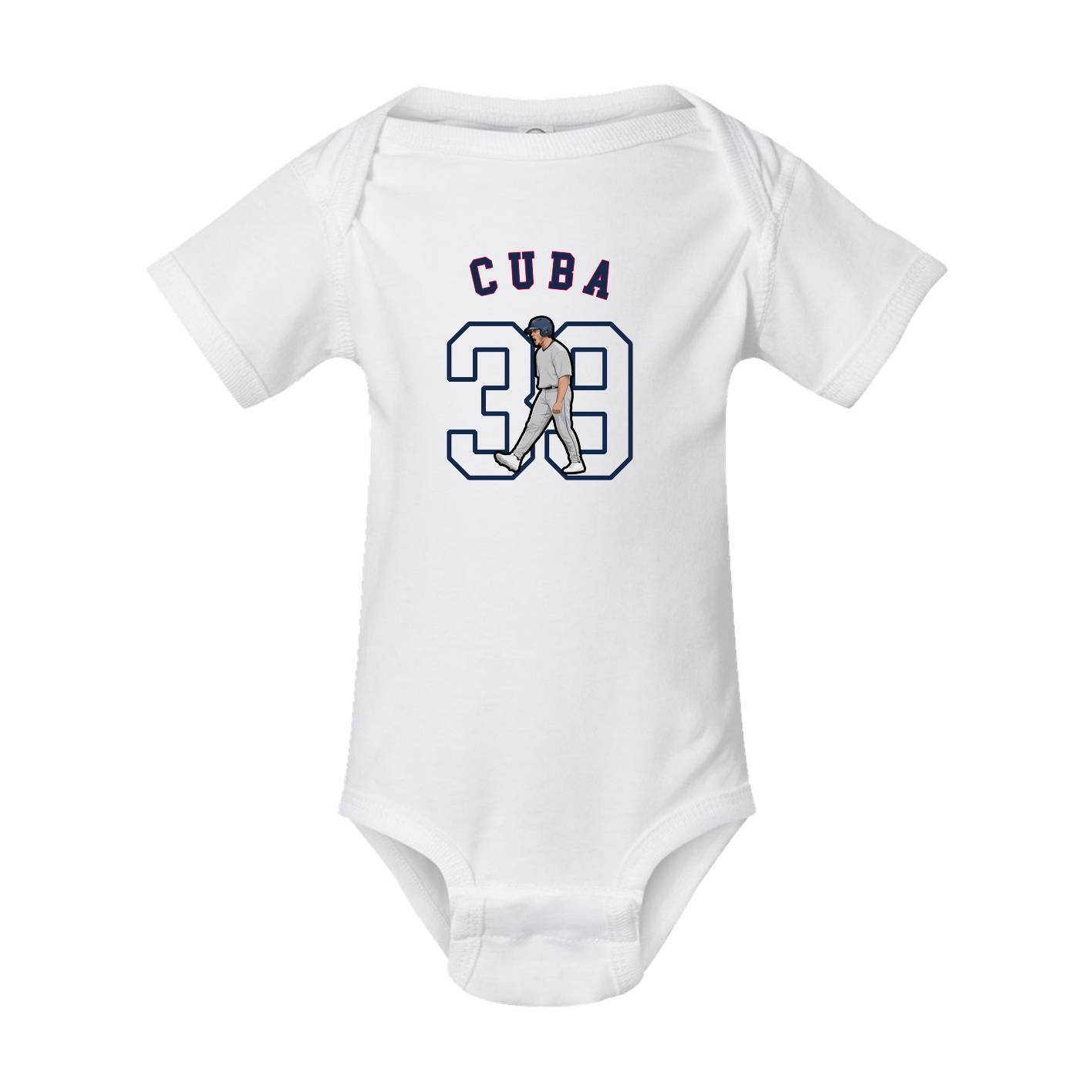 Baby Onesie — Shirsey Arch in White