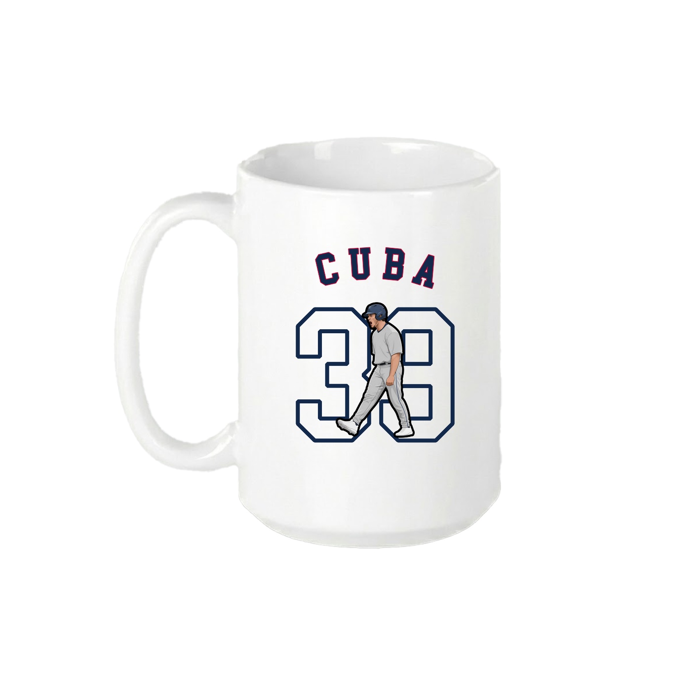 15oz Coffee Mug — Shirsey Arch in White