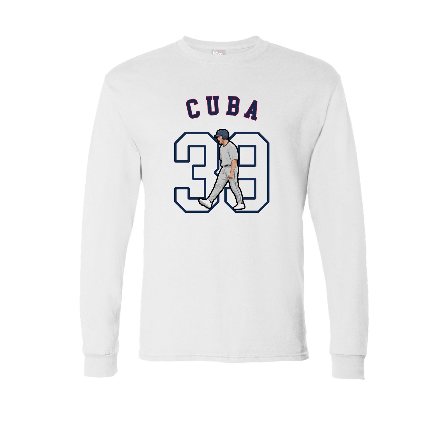 Long Sleeve Tee — Shirsey Arch in White