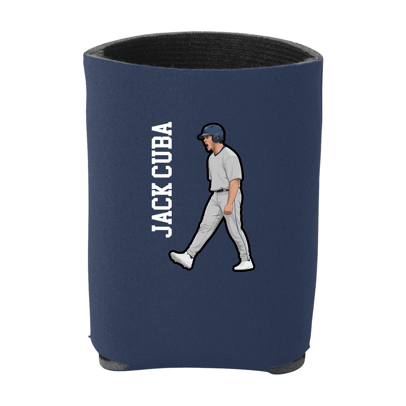 Can Holder — Name Vertical in Navy