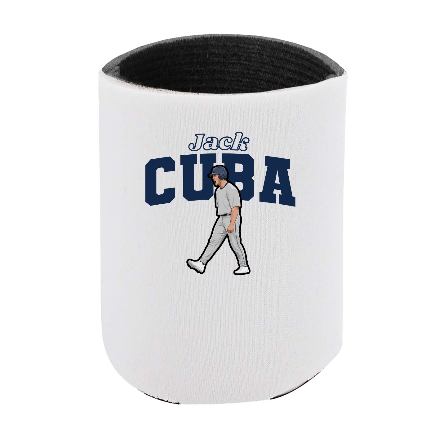 Can Holder — Name Arch in White
