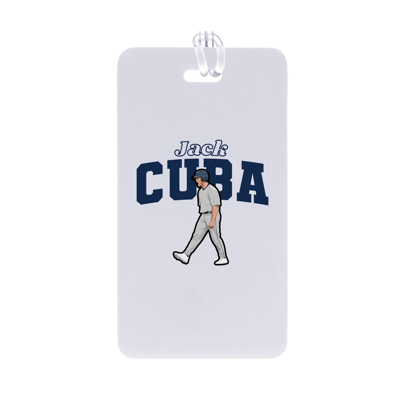 Bag Tag — Name Arch in Classic