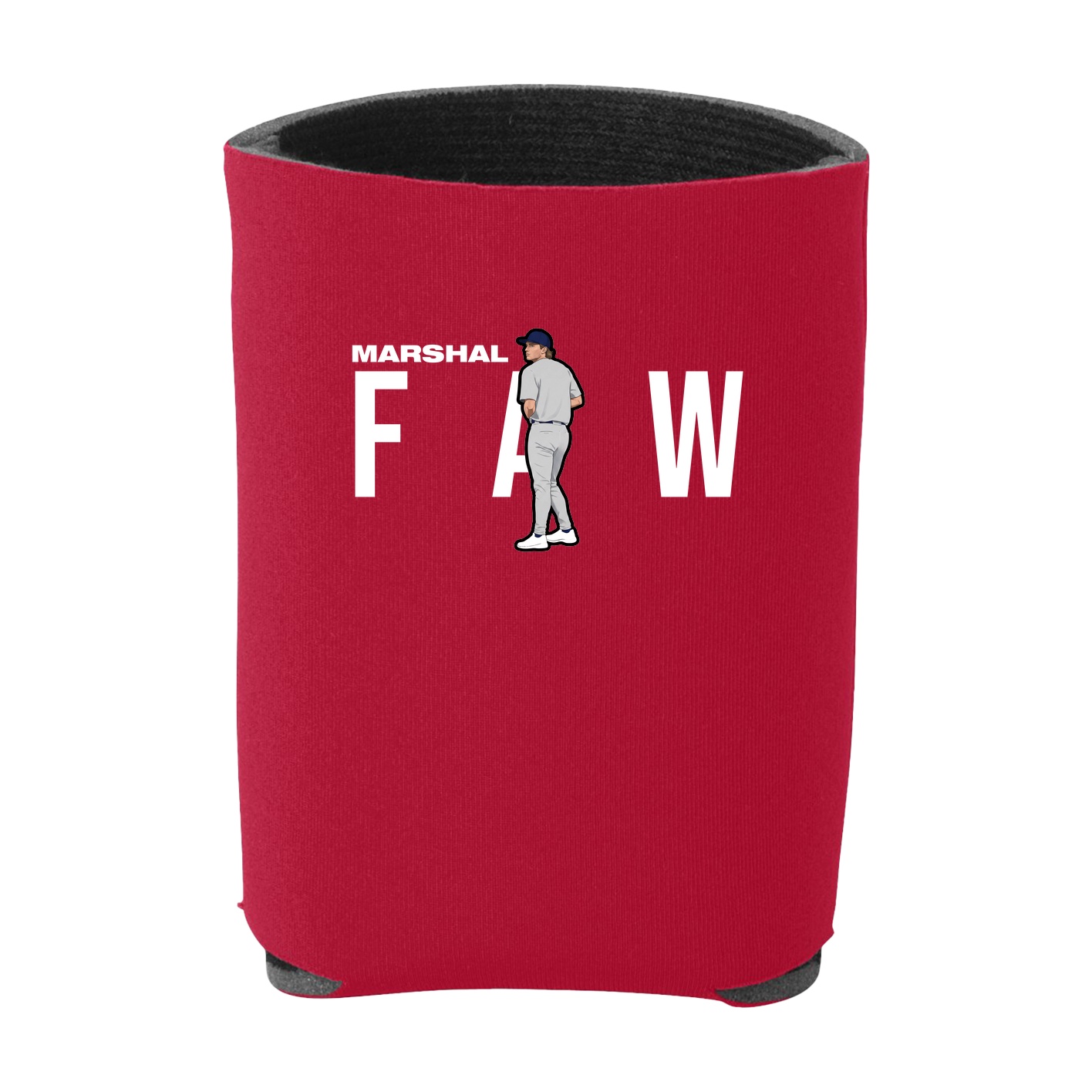 Can Holder — Player Name in Red