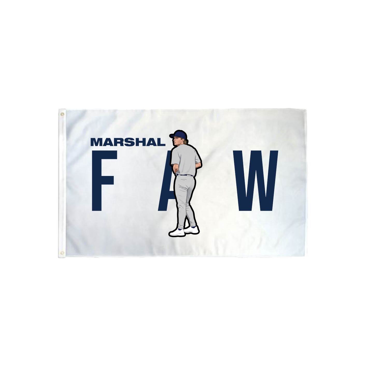 3x5 Flag — Player Name in Classic