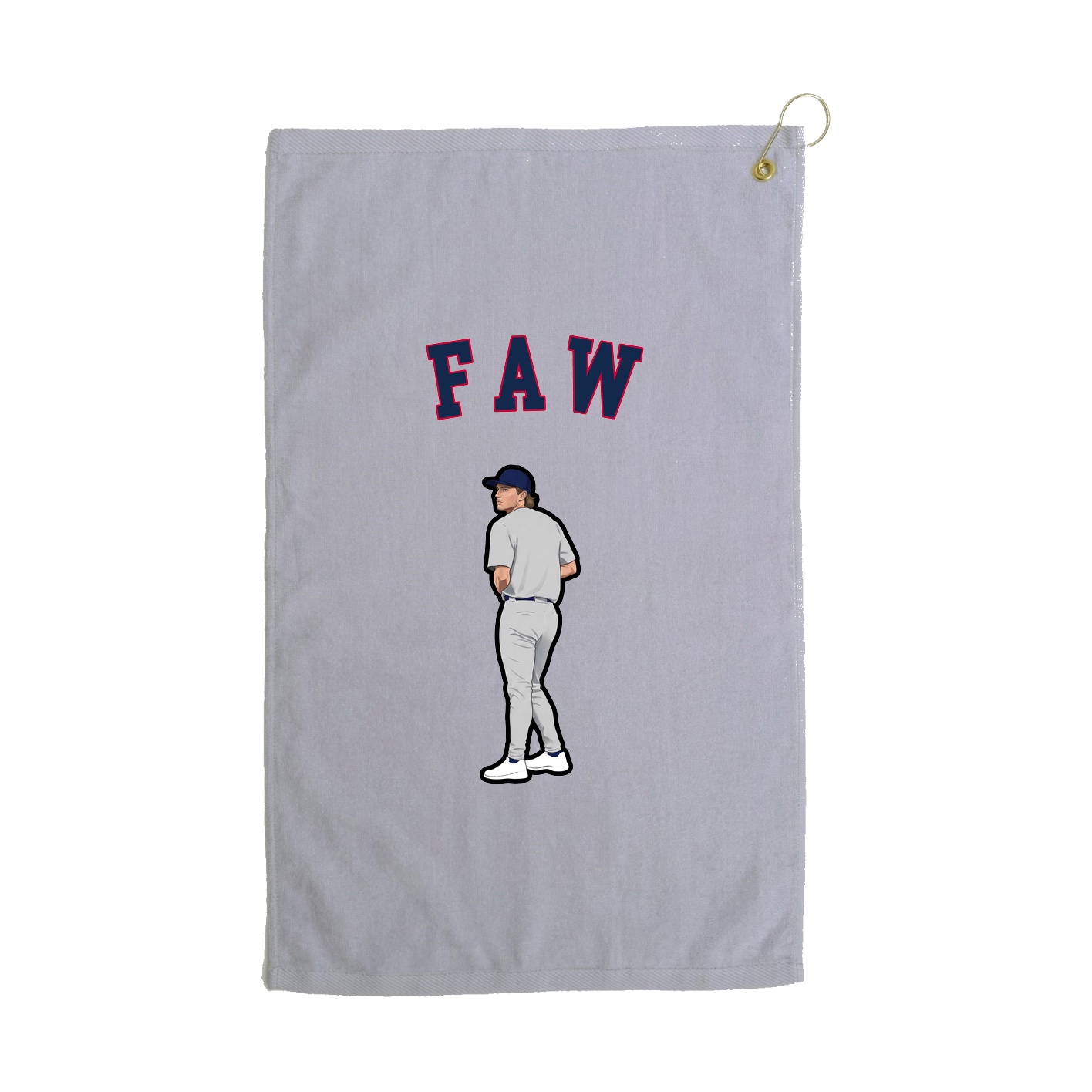 Golf Towel — Shirsey Arch in Grey