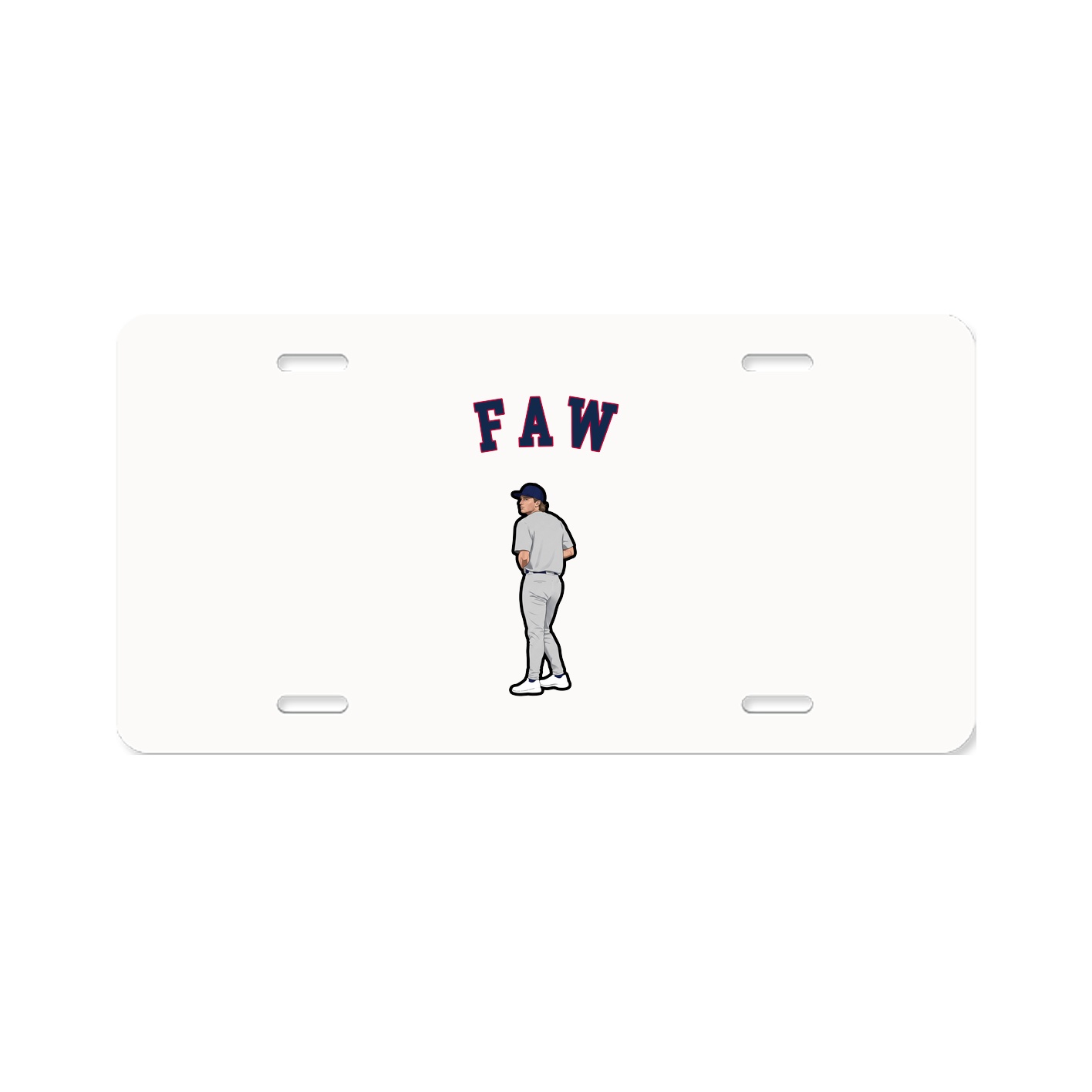License Plate — Shirsey Arch in Classic