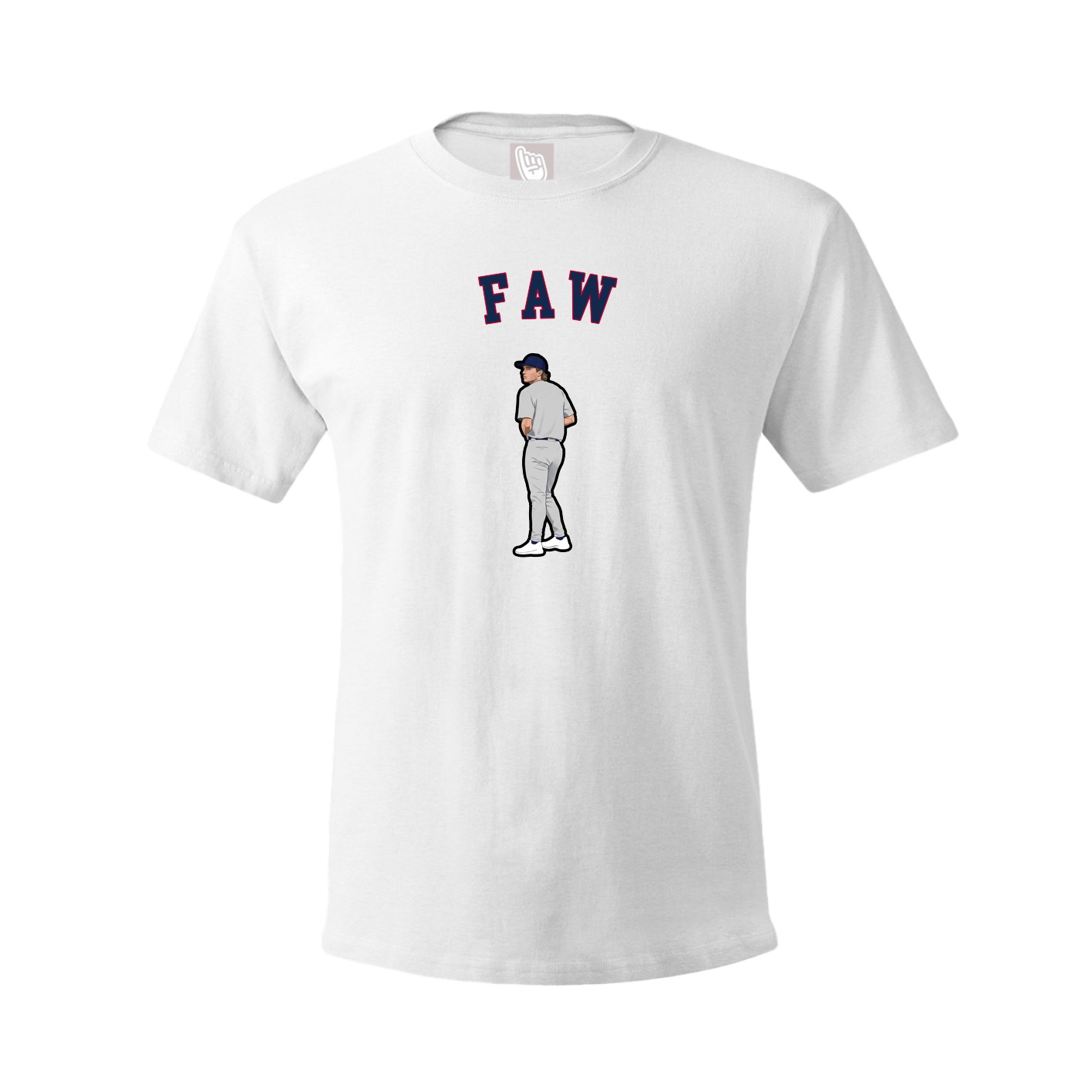 Tee — Shirsey Arch in White