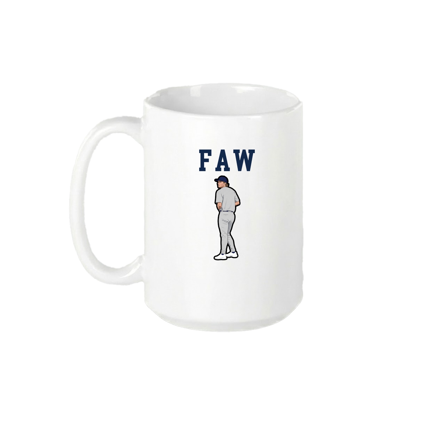 15oz Coffee Mug — Shirsey in White
