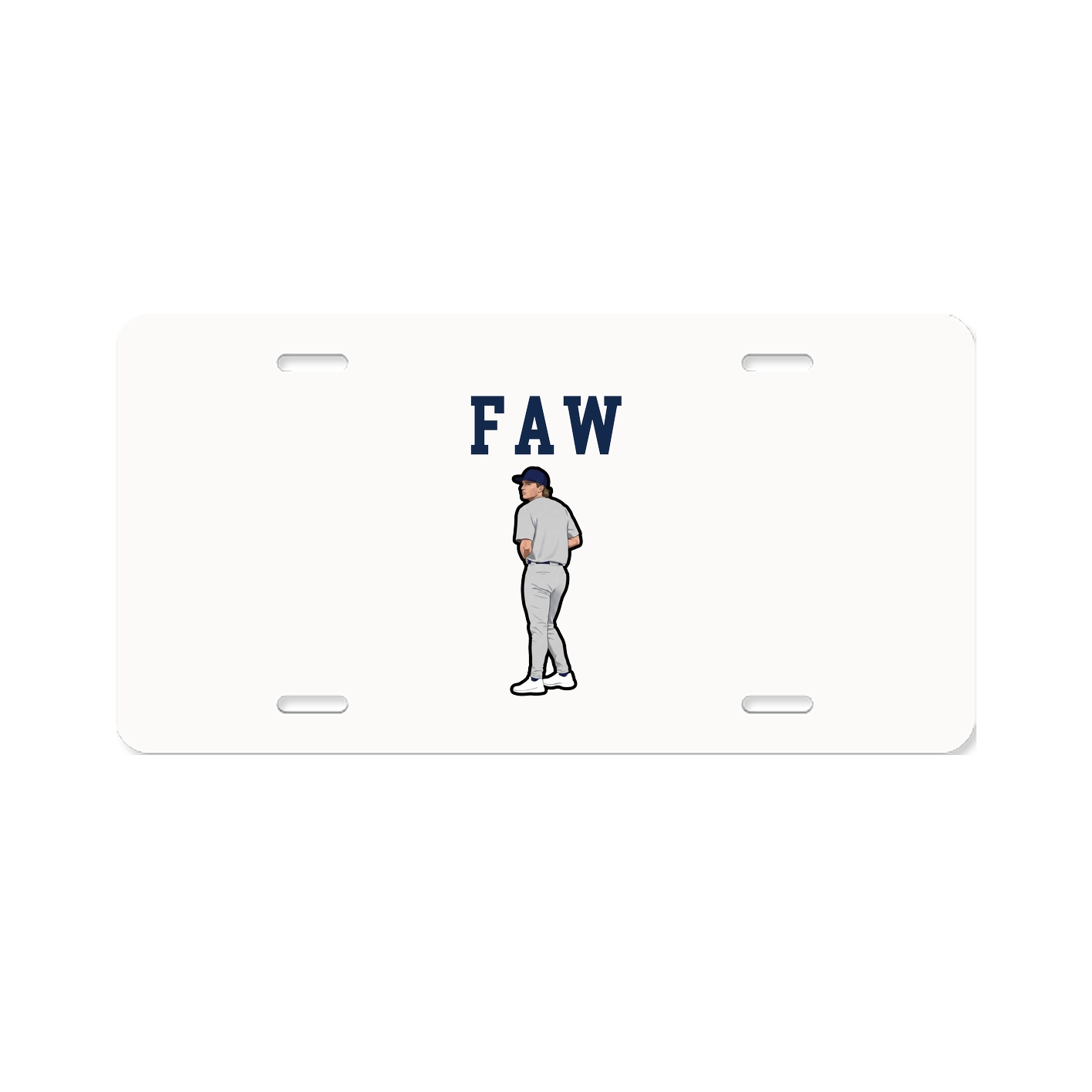 License Plate — Shirsey in Classic