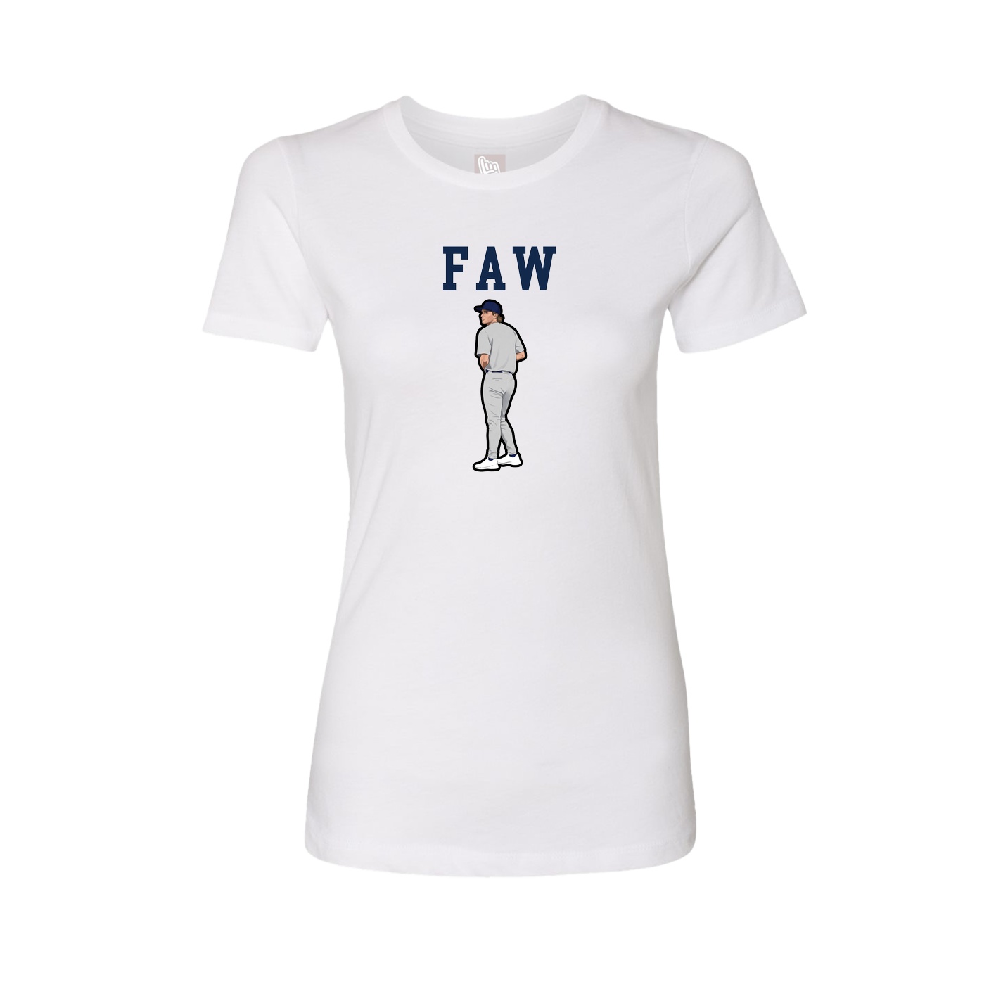 Fitted Women's Tee — Shirsey in White