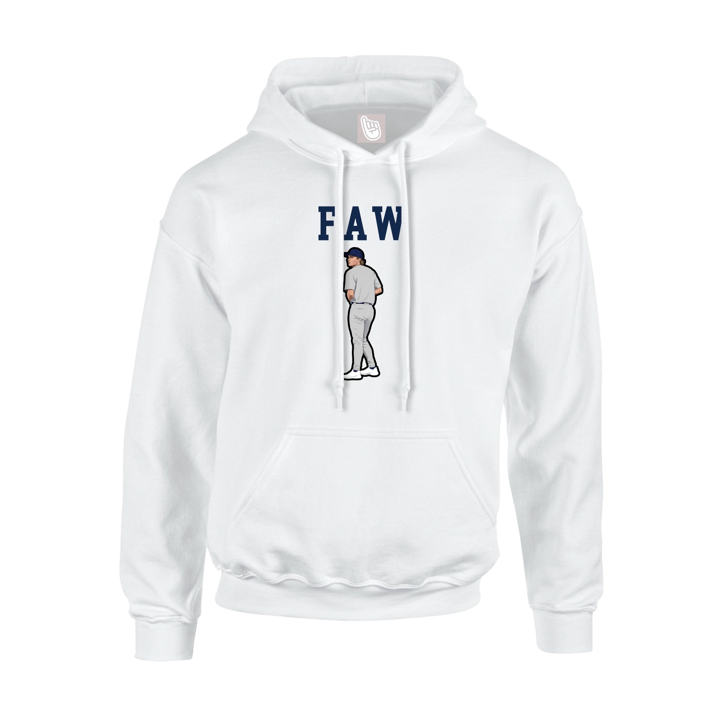 Youth Hoodie — Shirsey in White