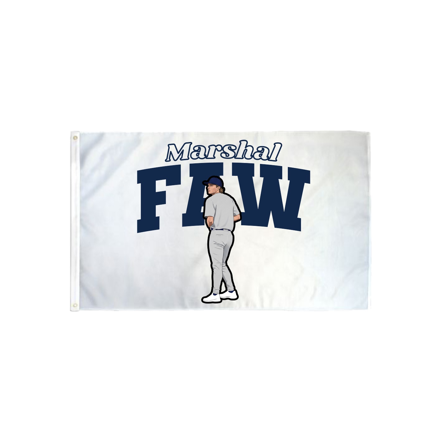 3x5 Flag — Name Arch in Classic