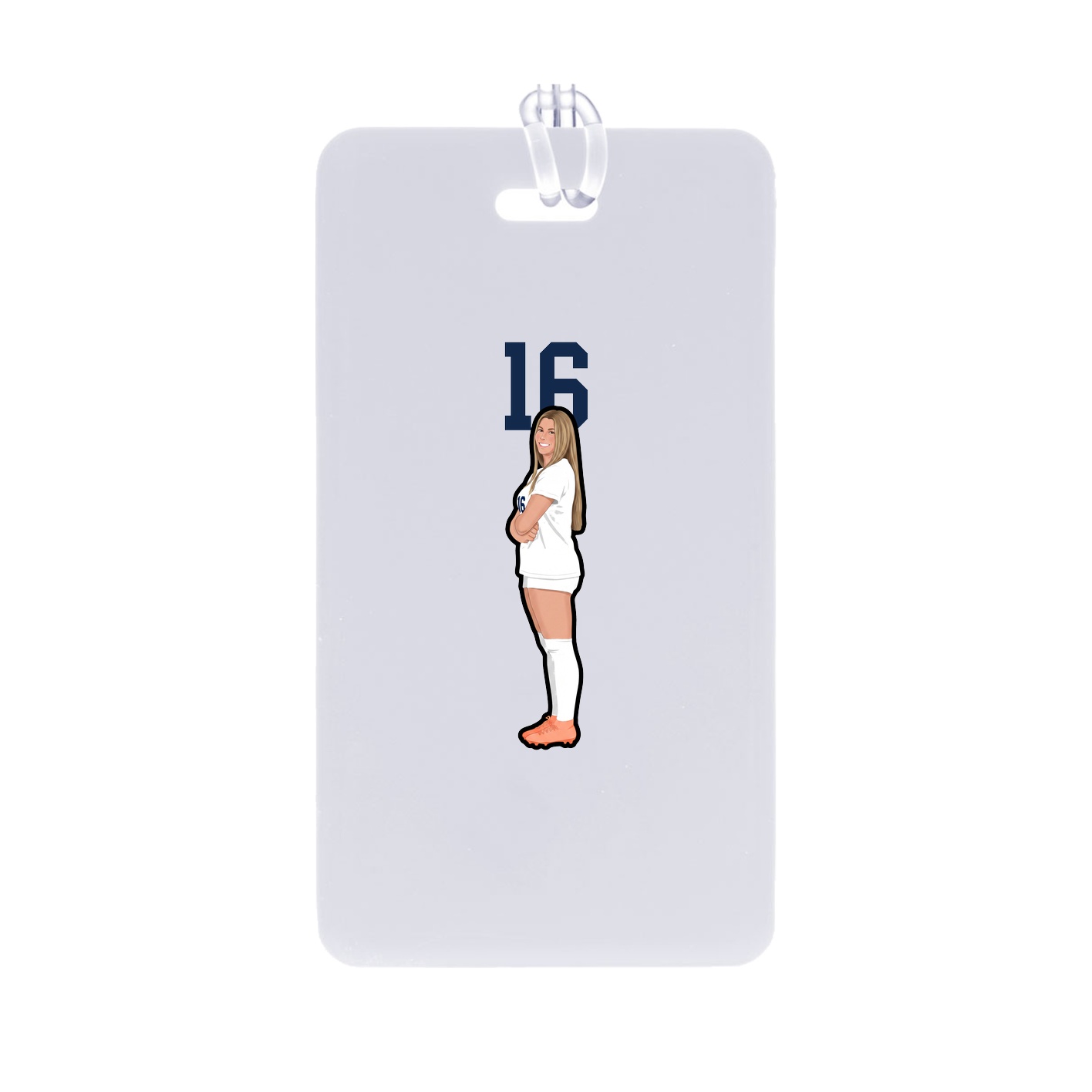 Bag Tag — Number Top in Classic