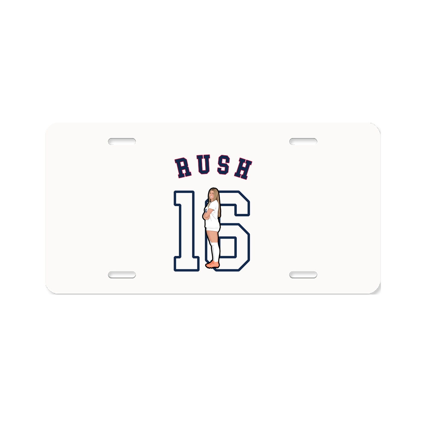License Plate — Shirsey Arch in Classic