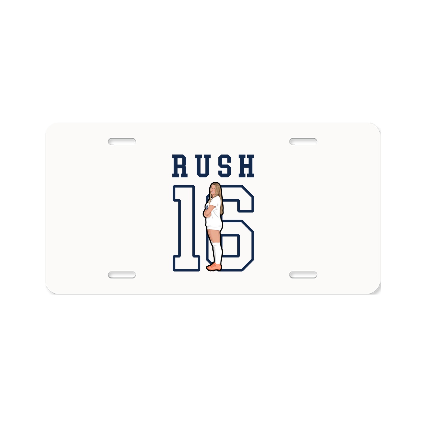 License Plate — Shirsey in Classic