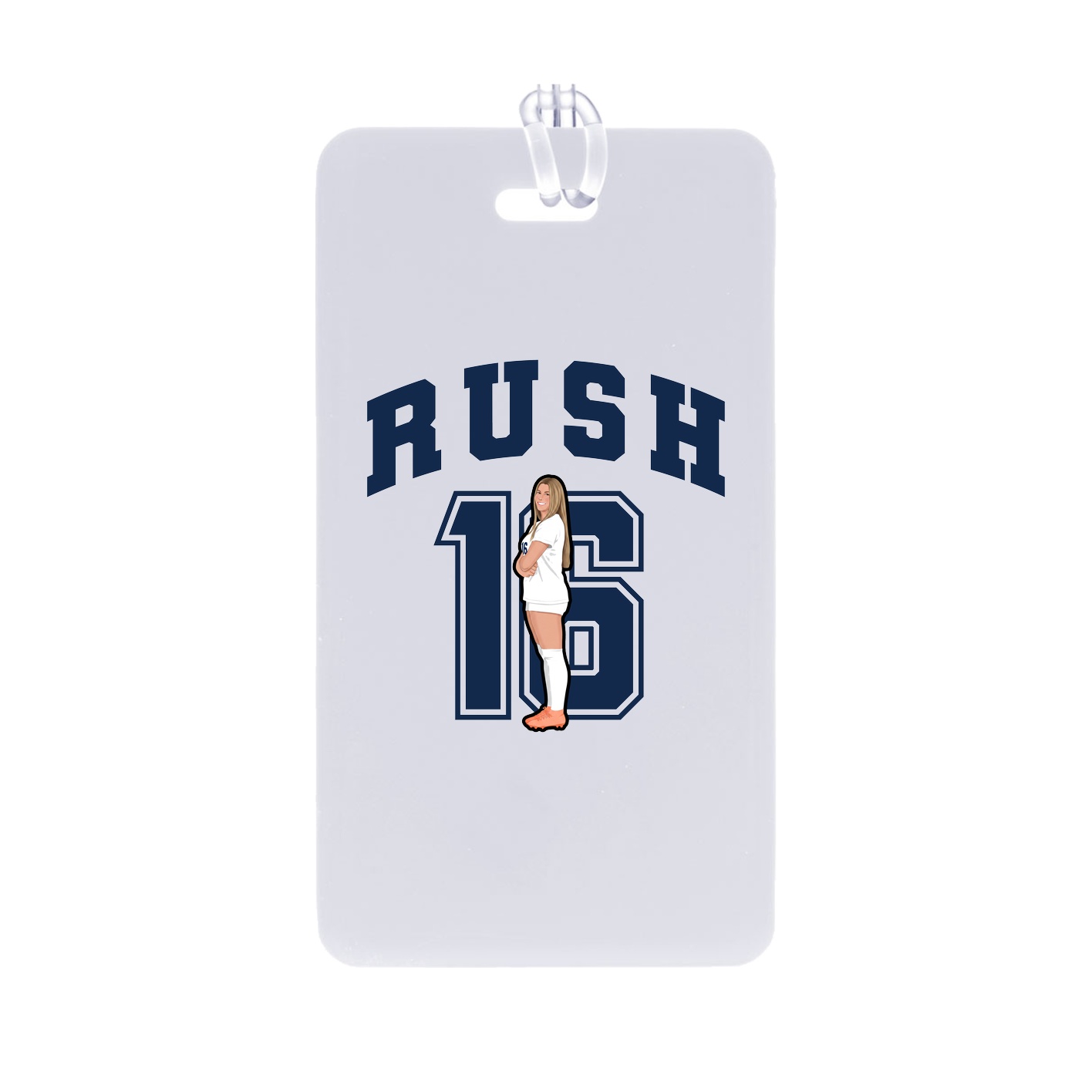 Bag Tag — Number in Classic