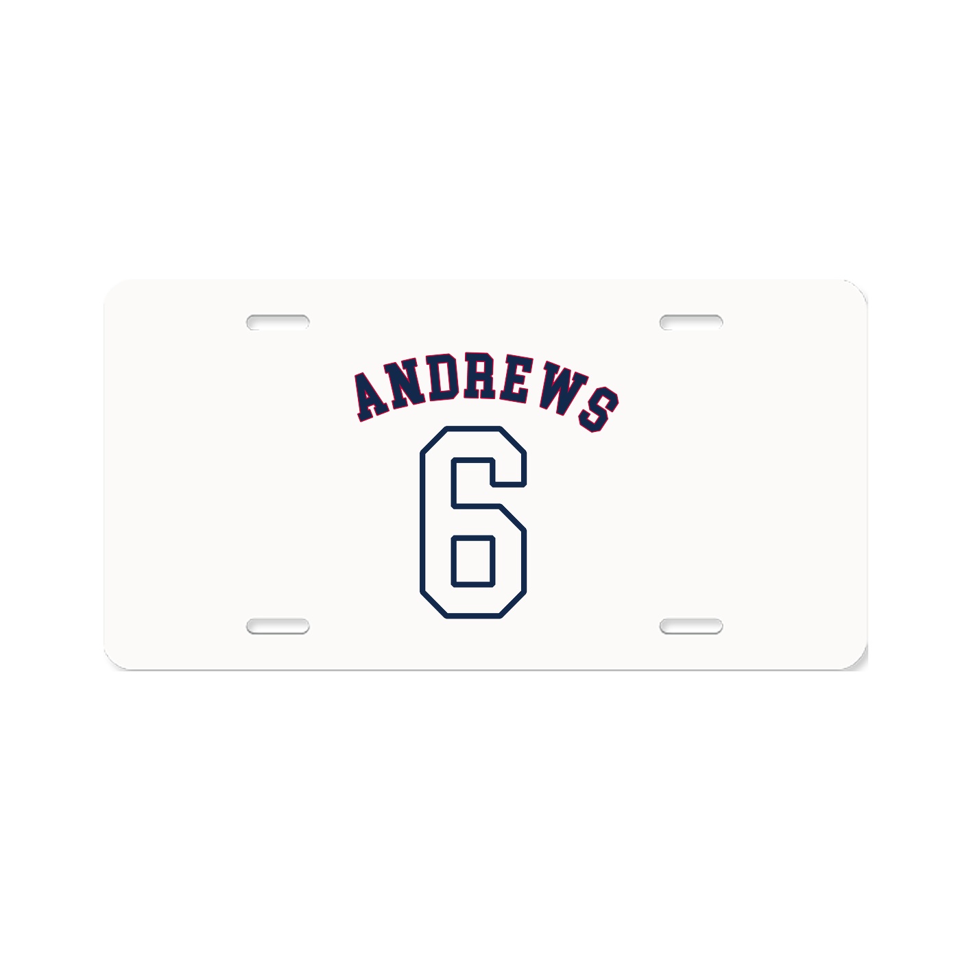 License Plate — Shirsey Arch in Classic