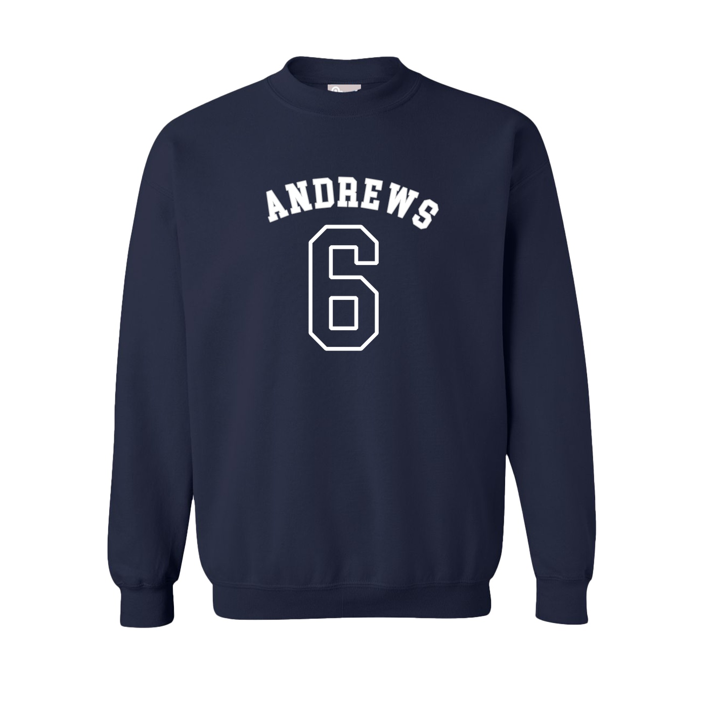 Fleece Crew — Shirsey Arch in Navy