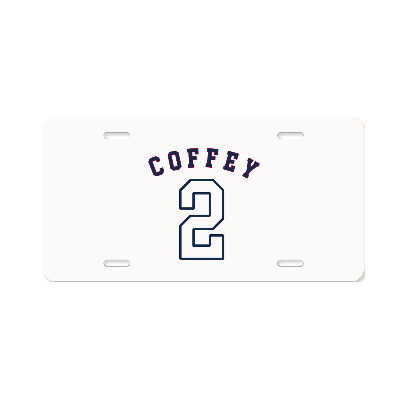 License Plate — Shirsey Arch in Classic