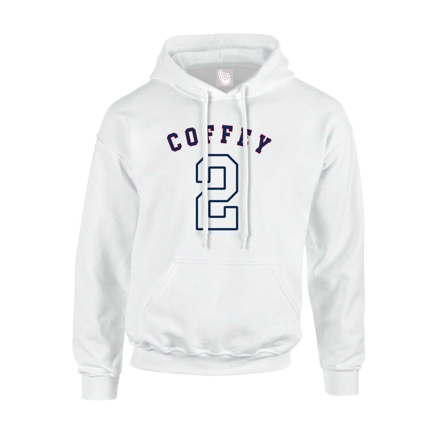 Youth Hoodie — Shirsey Arch in White