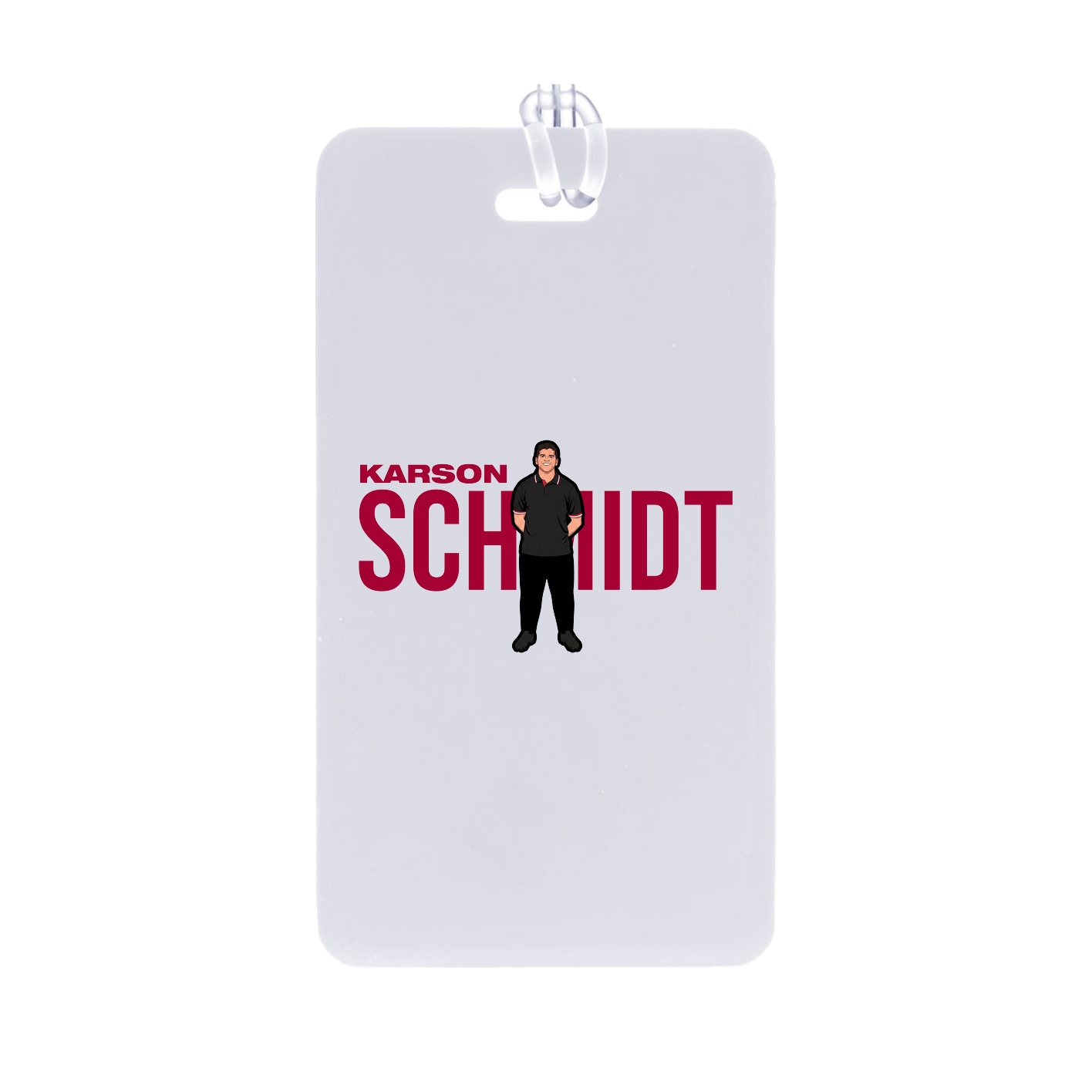 Bag Tag — Player Name in Classic