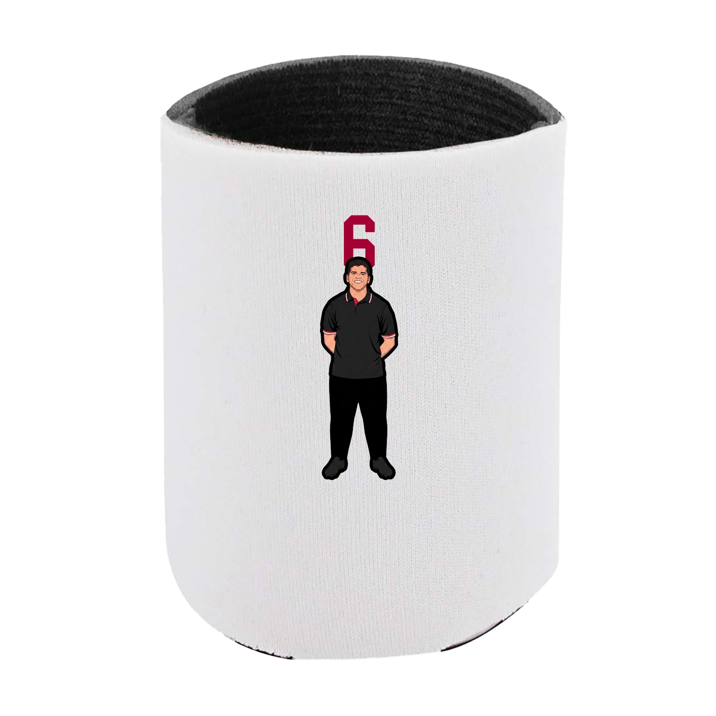 Can Holder — Number Top in White