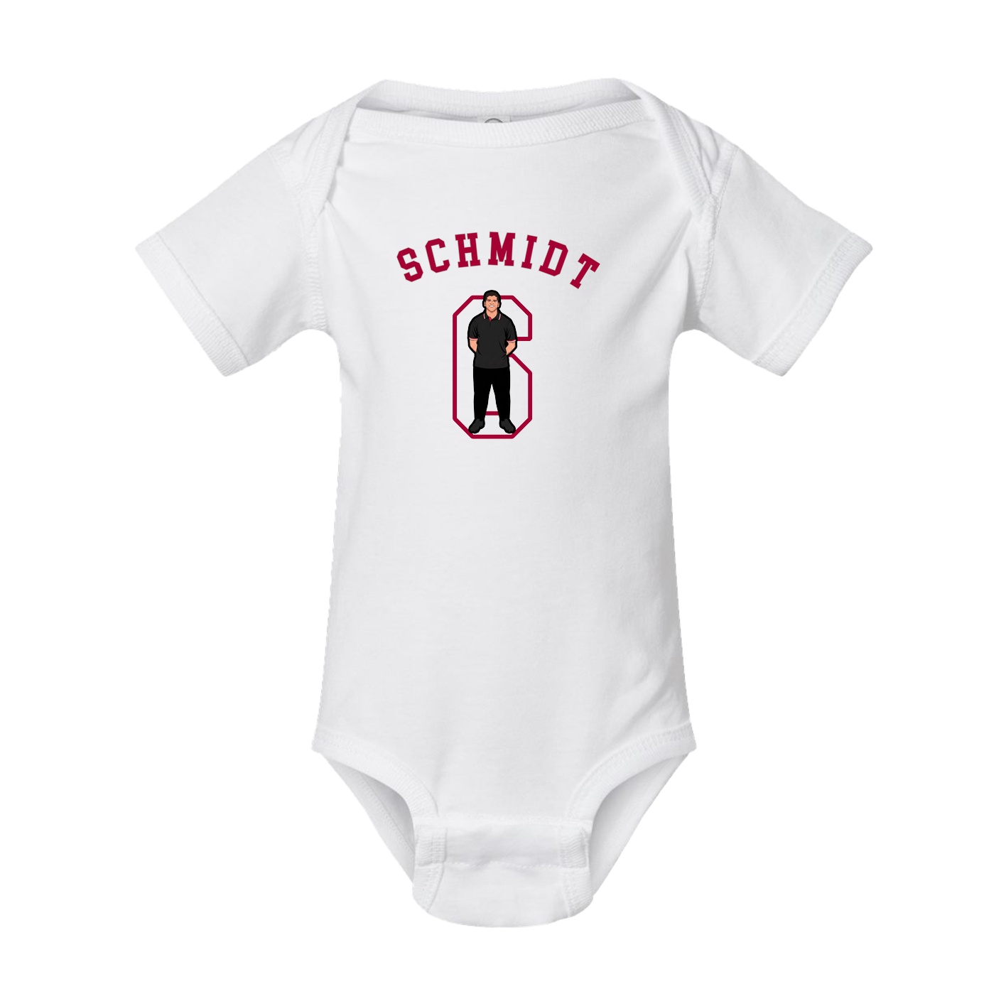 Baby Onesie — Shirsey Arch in White