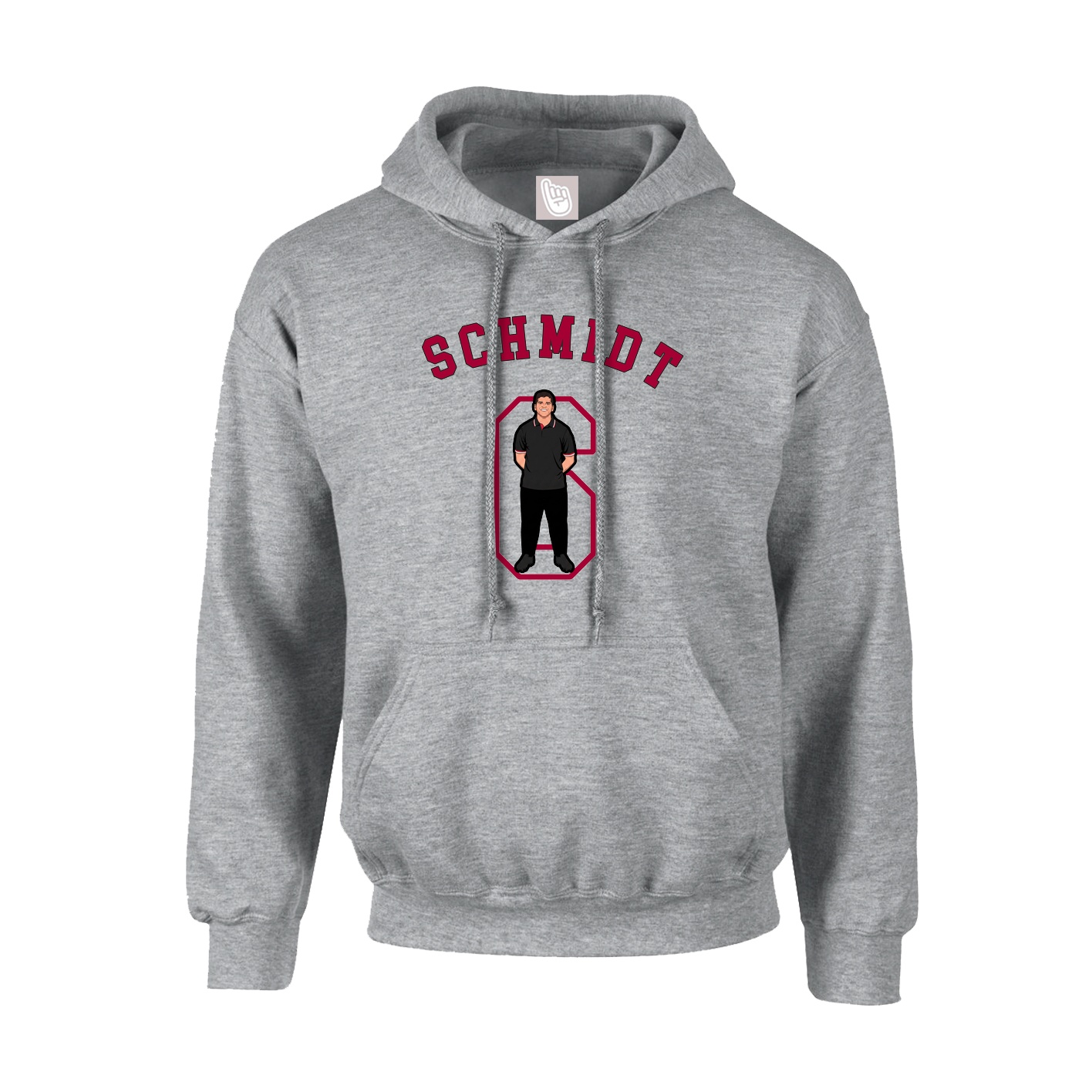 Youth Hoodie — Shirsey Arch in Grey