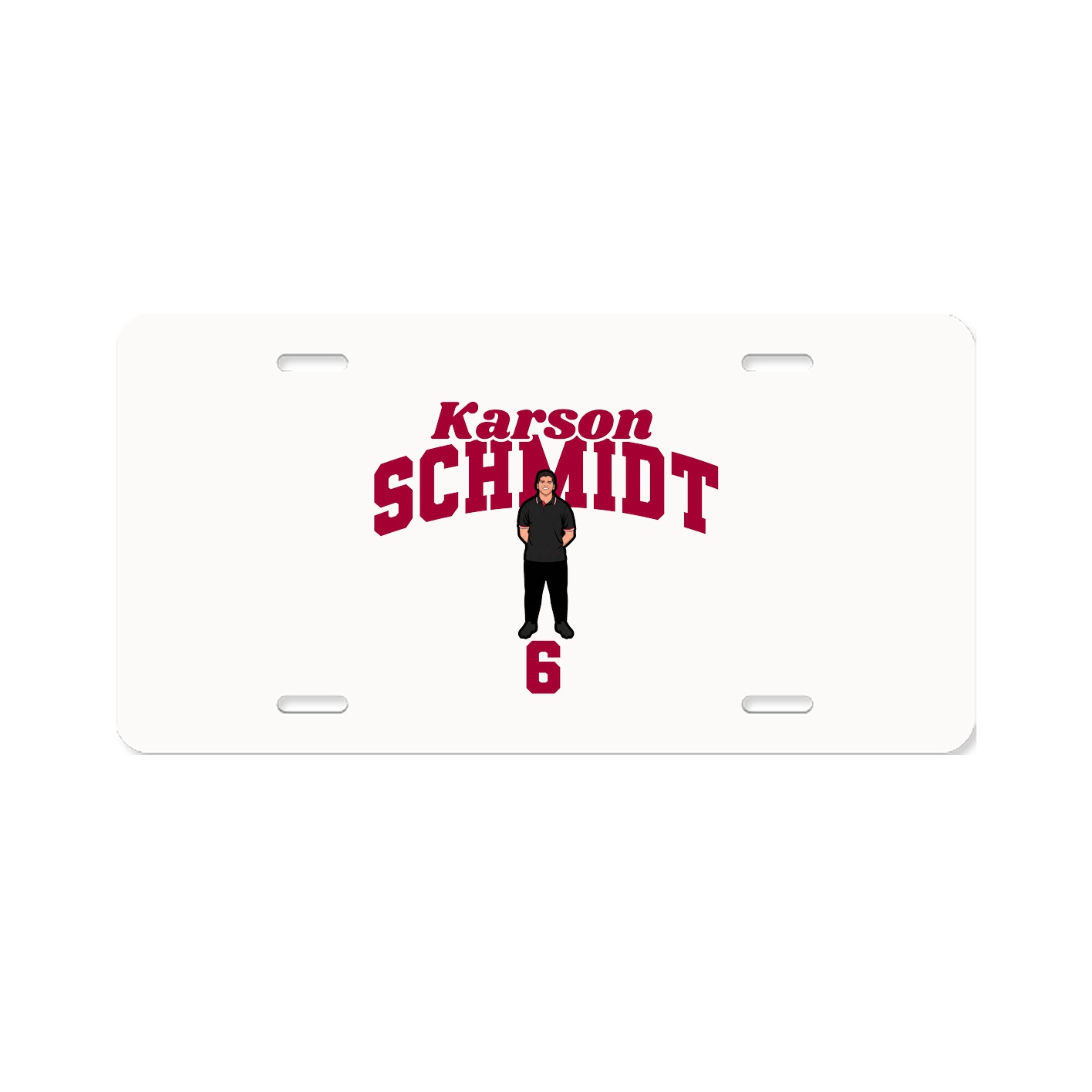 License Plate — Signature Arch in Classic