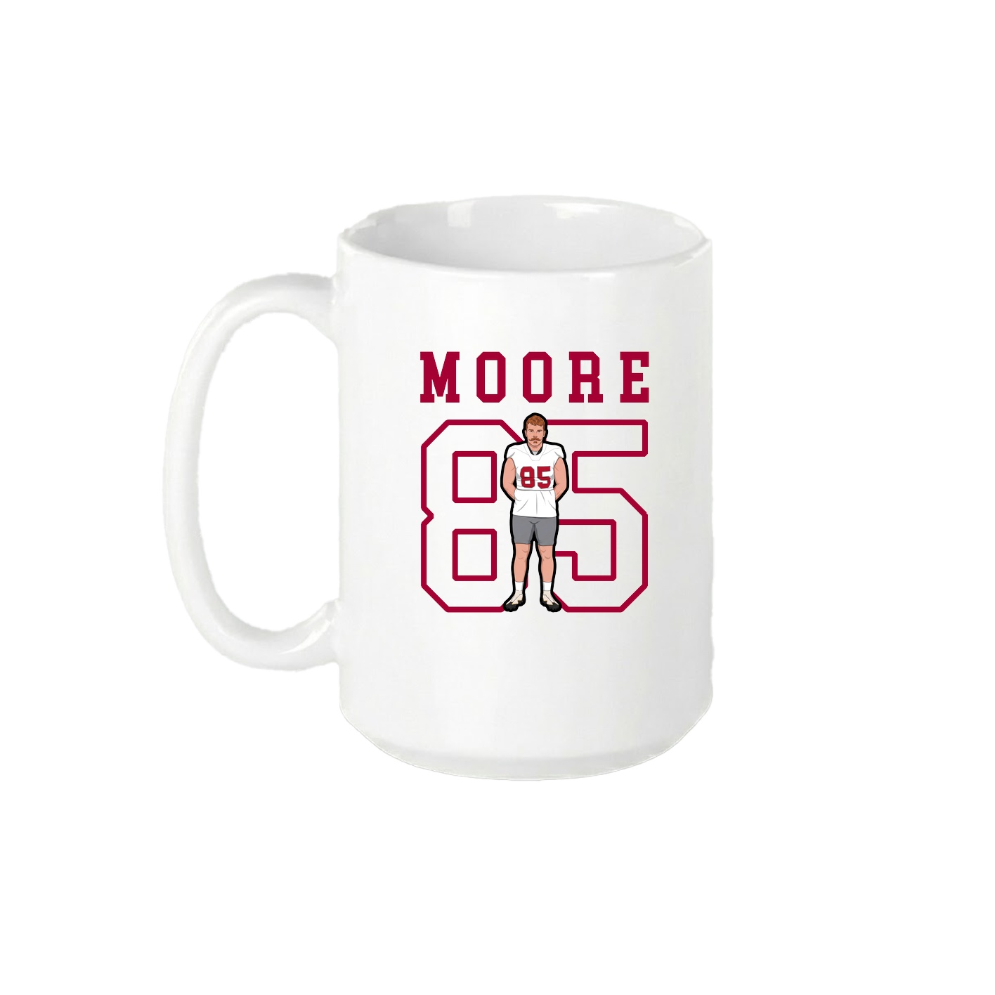 15oz Coffee Mug — Shirsey in White
