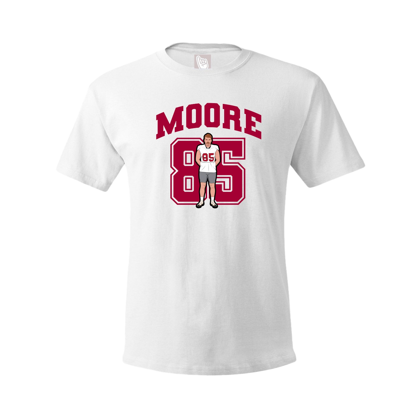 Tee — Number in White