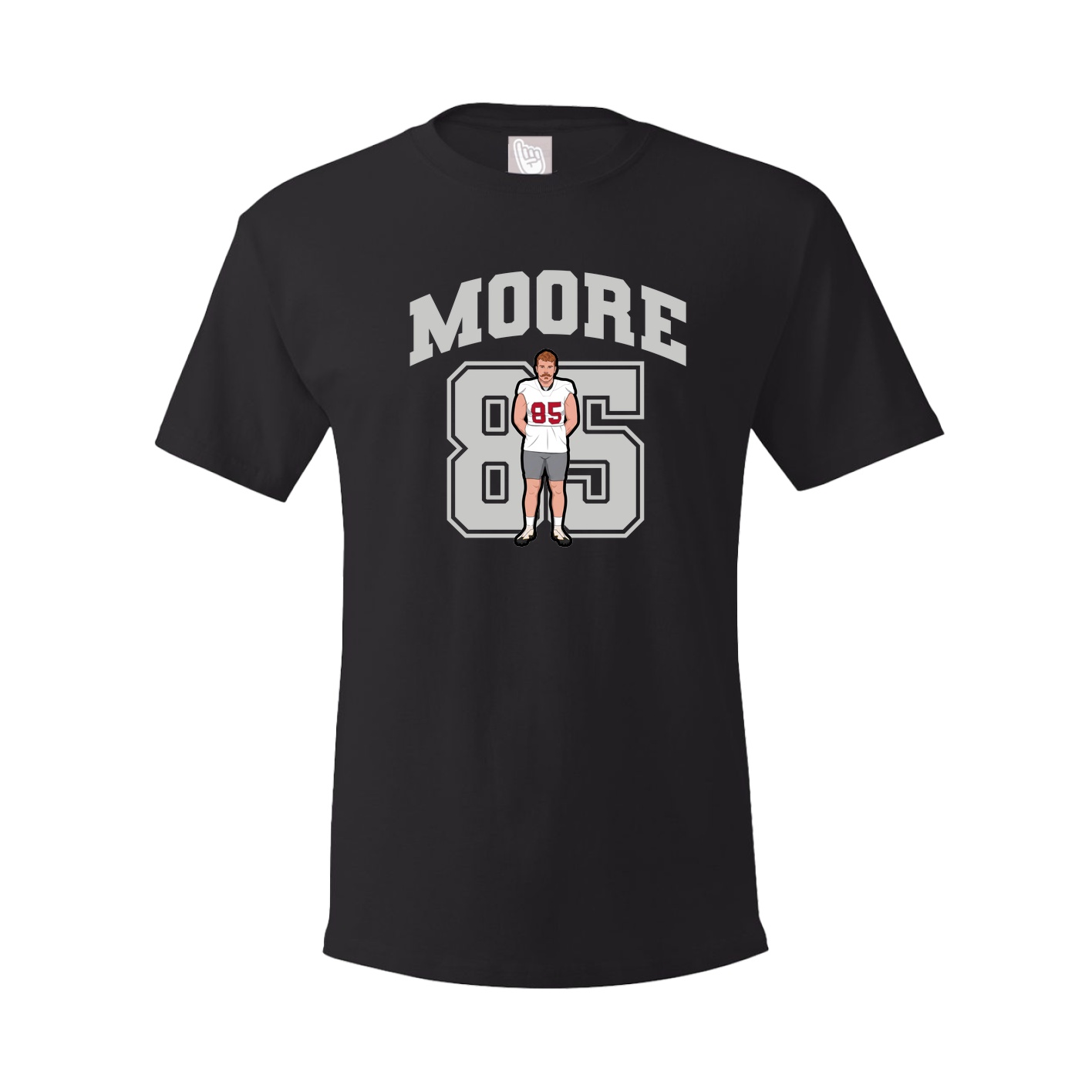 Youth Tee — Number in Black
