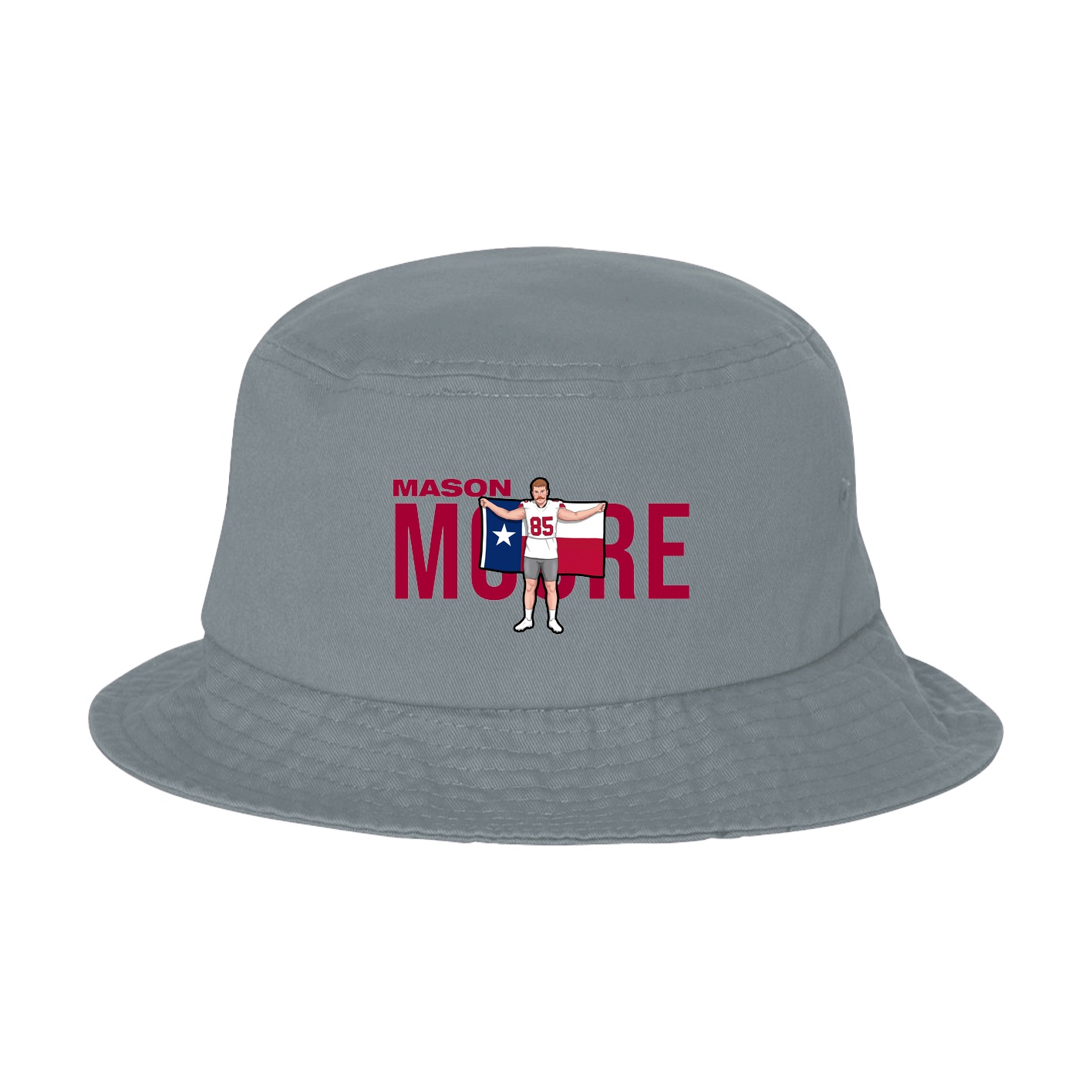 Bucket Cap — Player Name in Grey