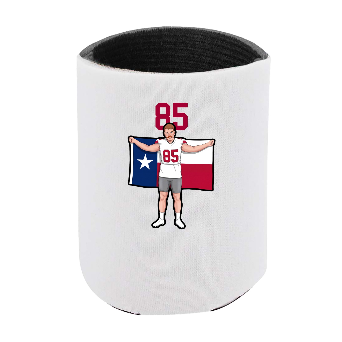 Can Holder — Number Top in White