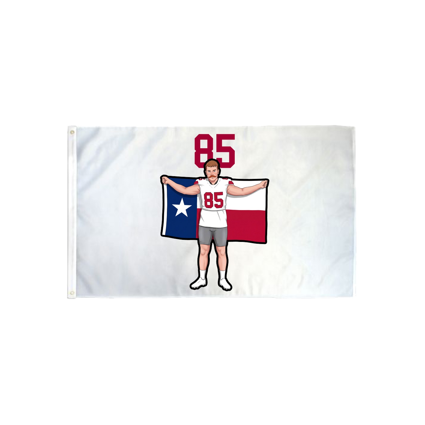 3x5 Flag — Number Top in Classic