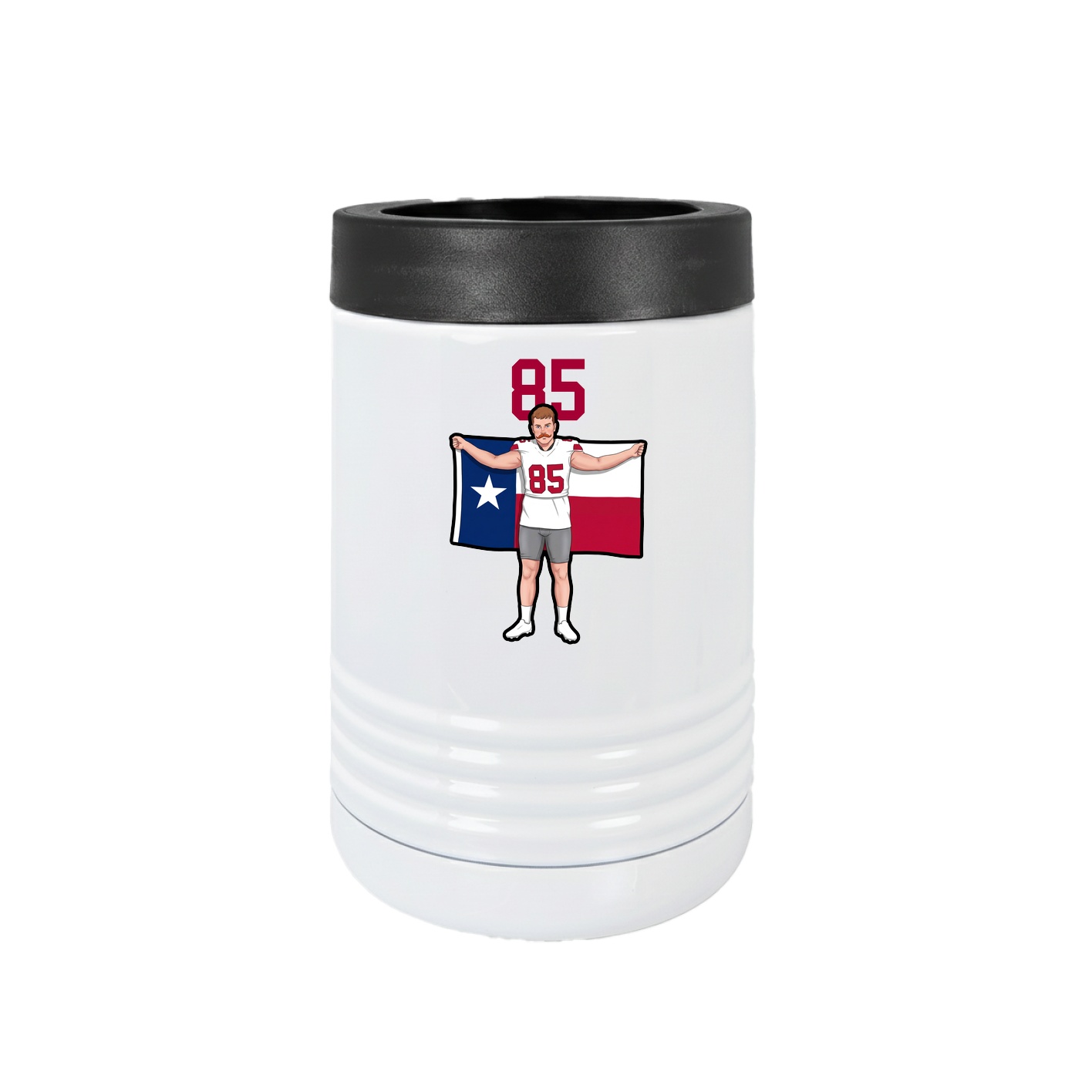 Beverage Holder — Number Top in White