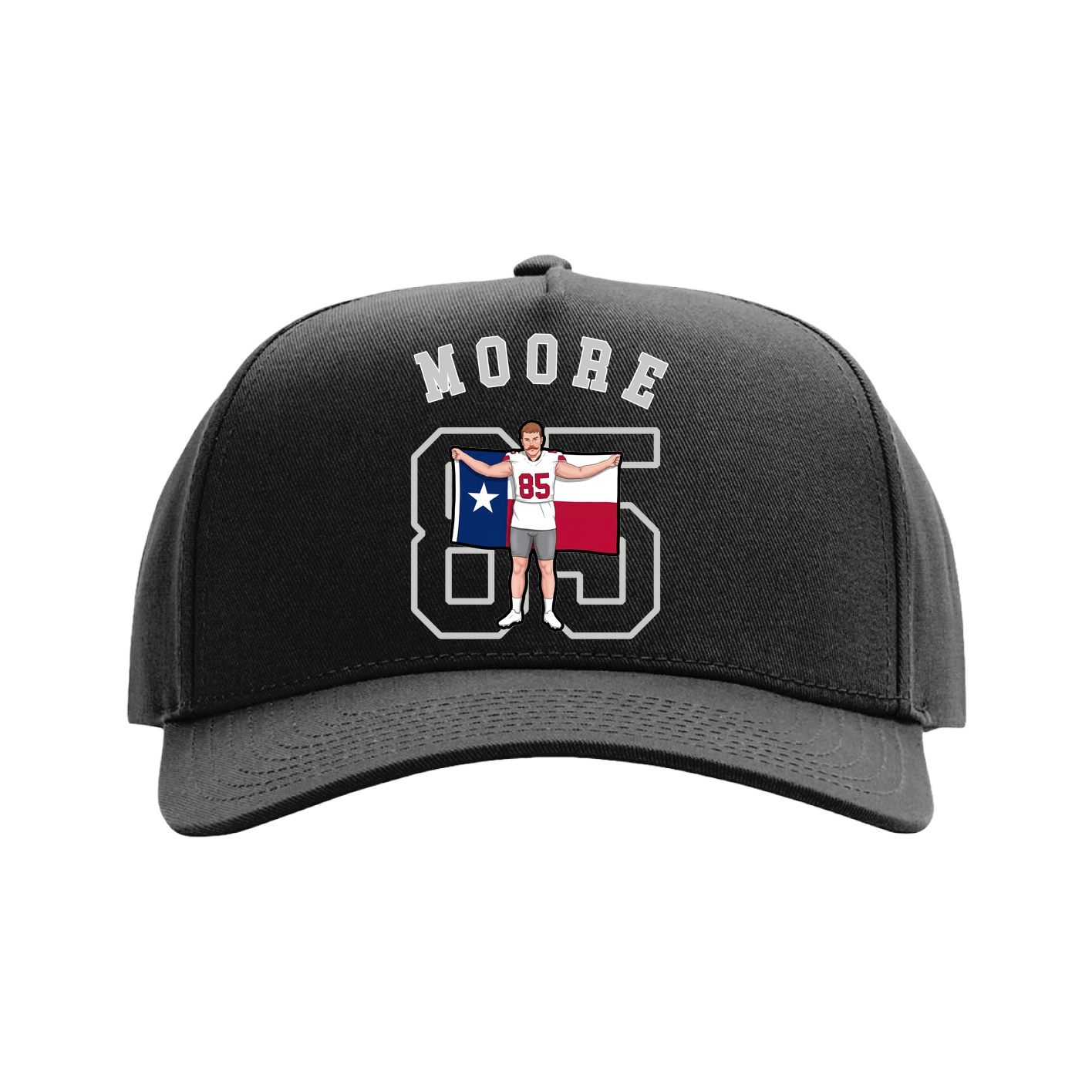 Full Fabric Five-Panel Champ Cap
