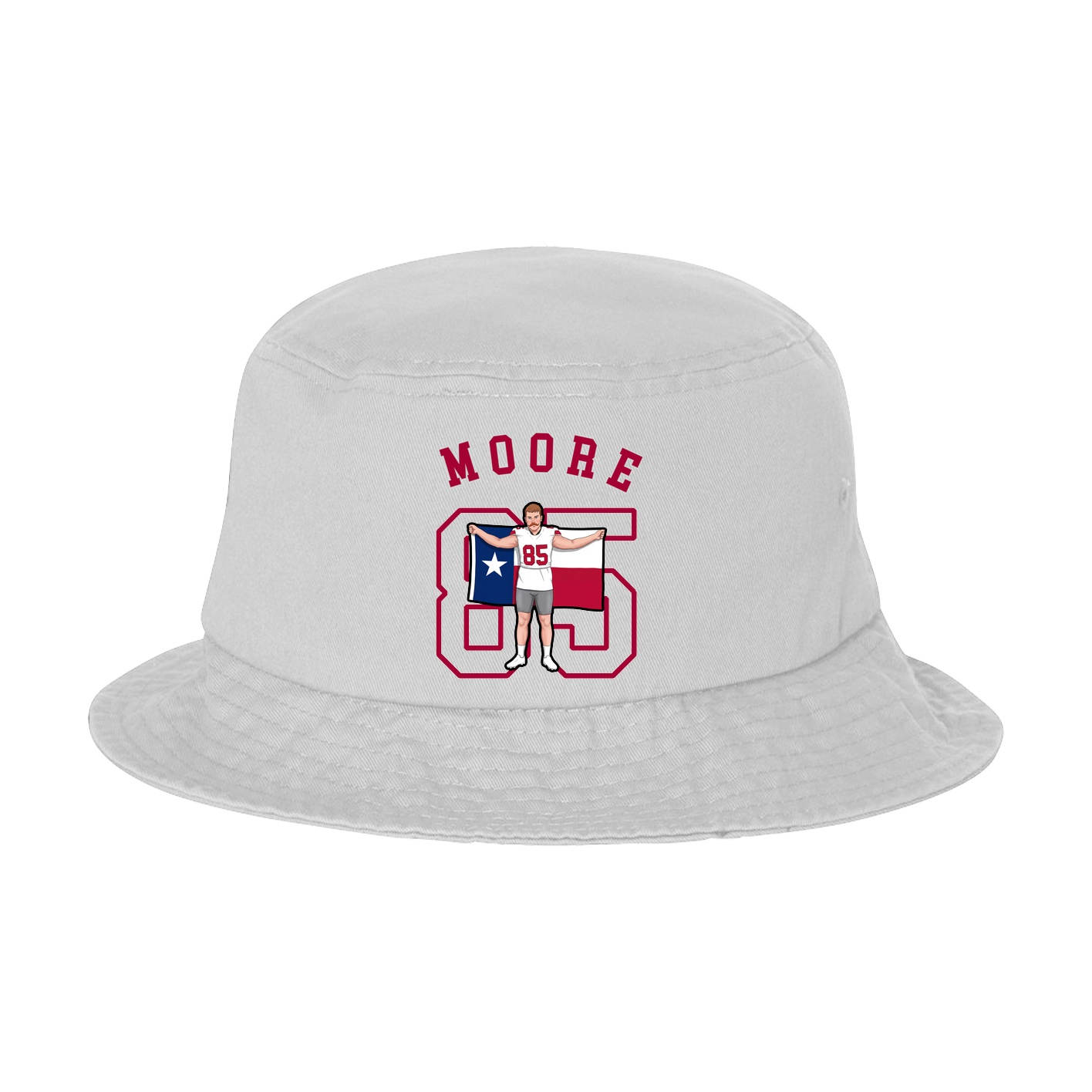 Bucket Cap — Shirsey Arch in White