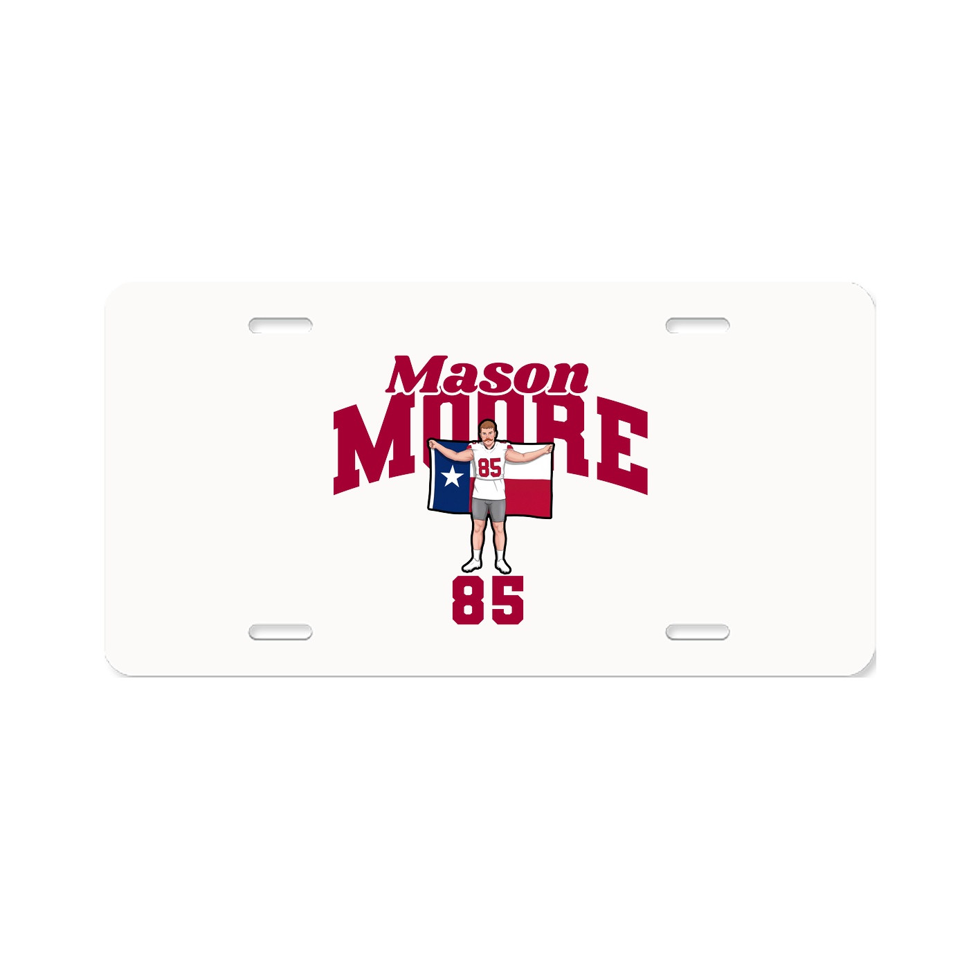 License Plate — Signature Arch in Classic