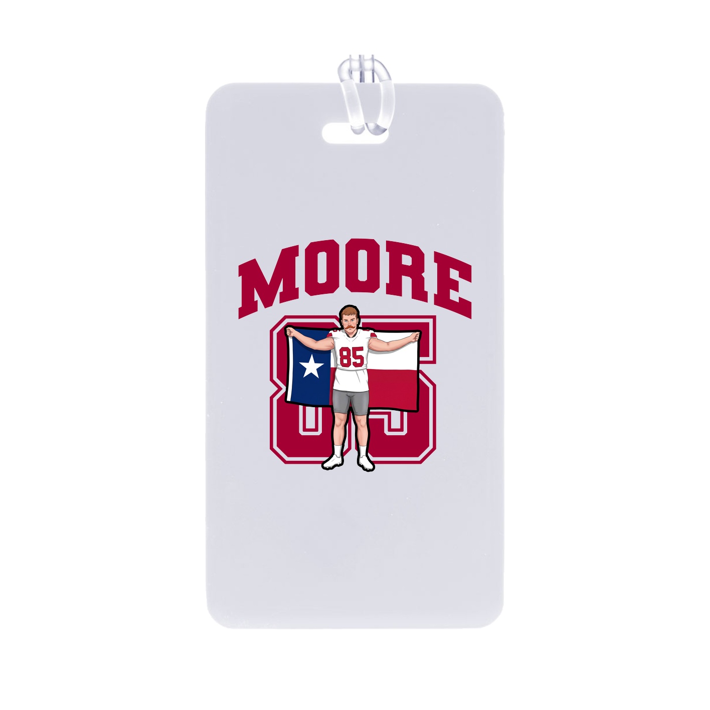 Bag Tag — Number in Classic