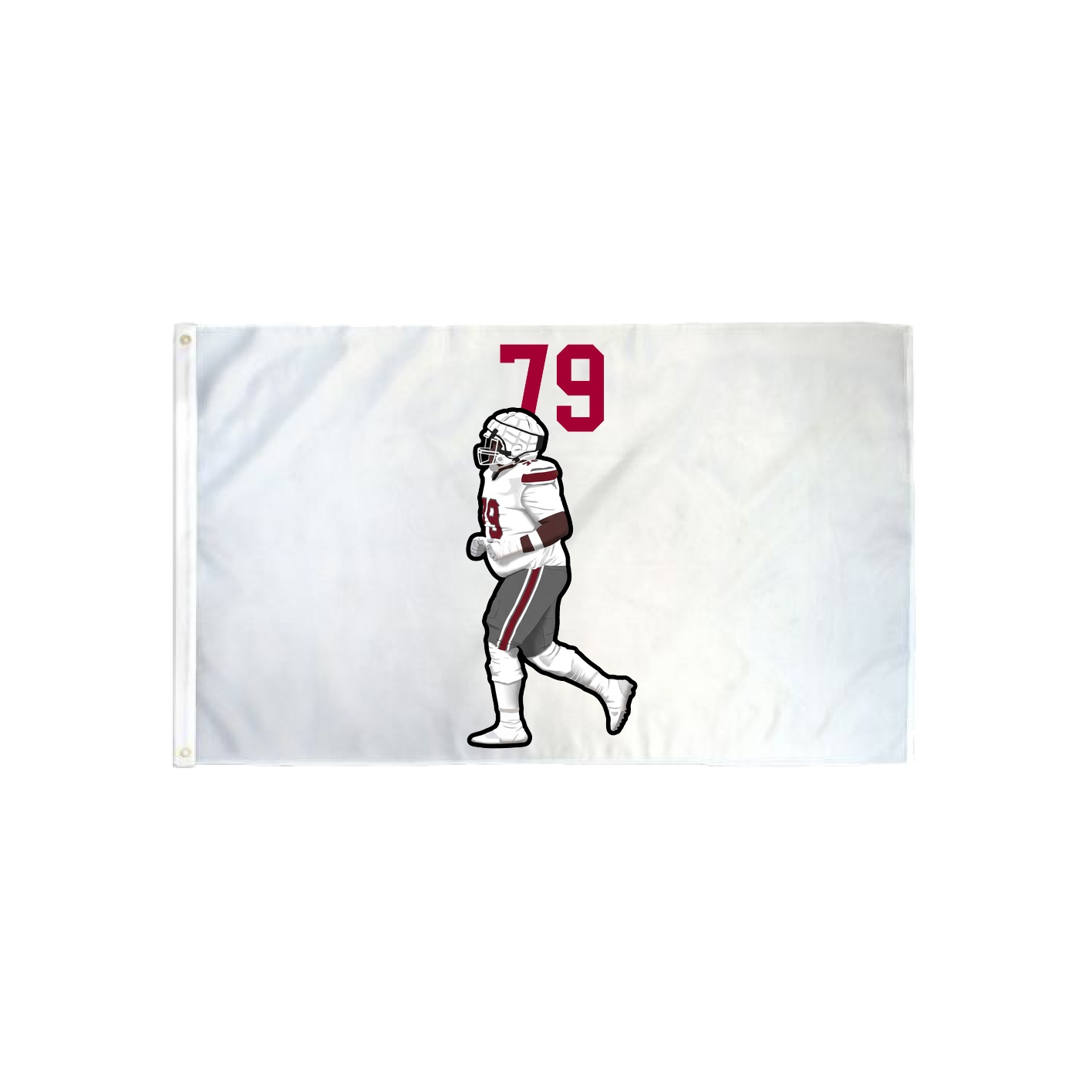 3x5 Flag — Number Top in Classic
