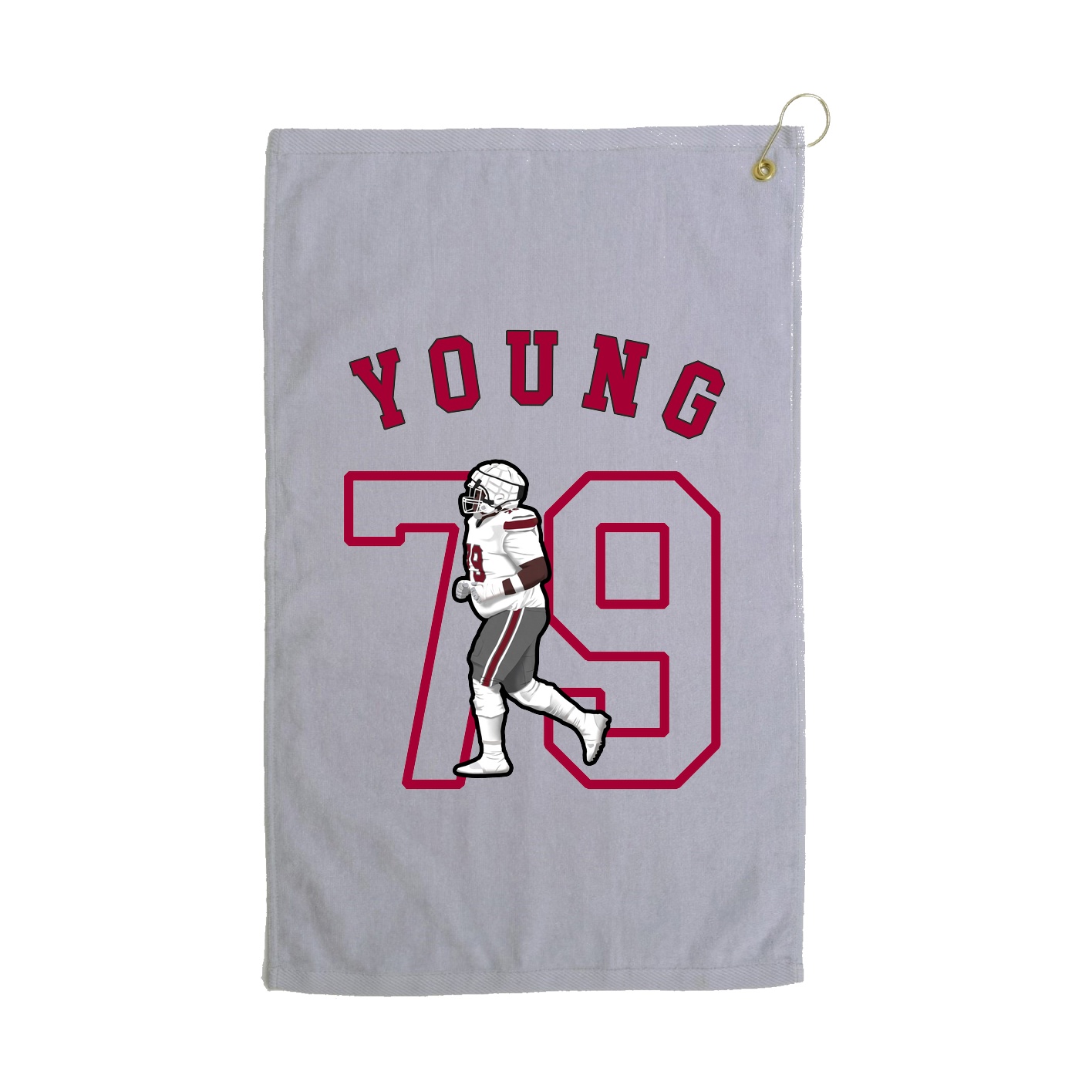 Golf Towel — Shirsey Arch in Grey