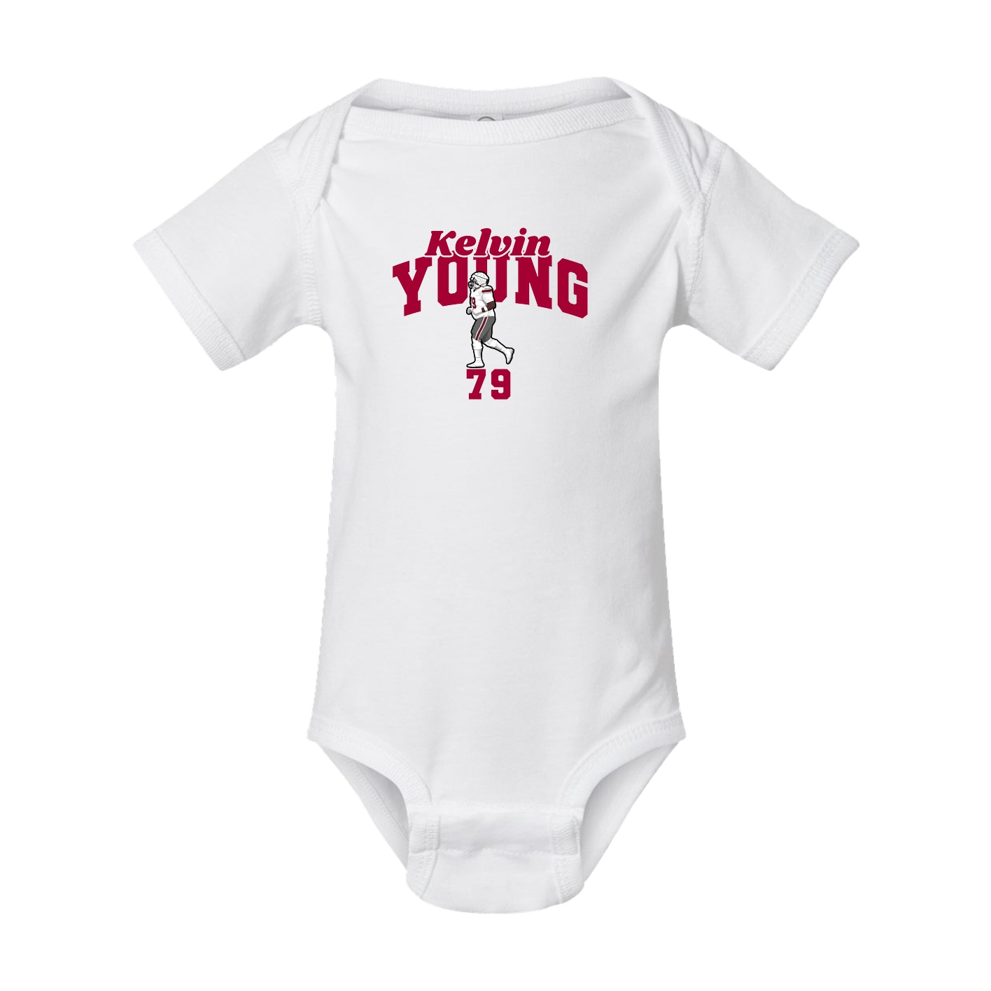 Baby Onesie — Signature Arch in White