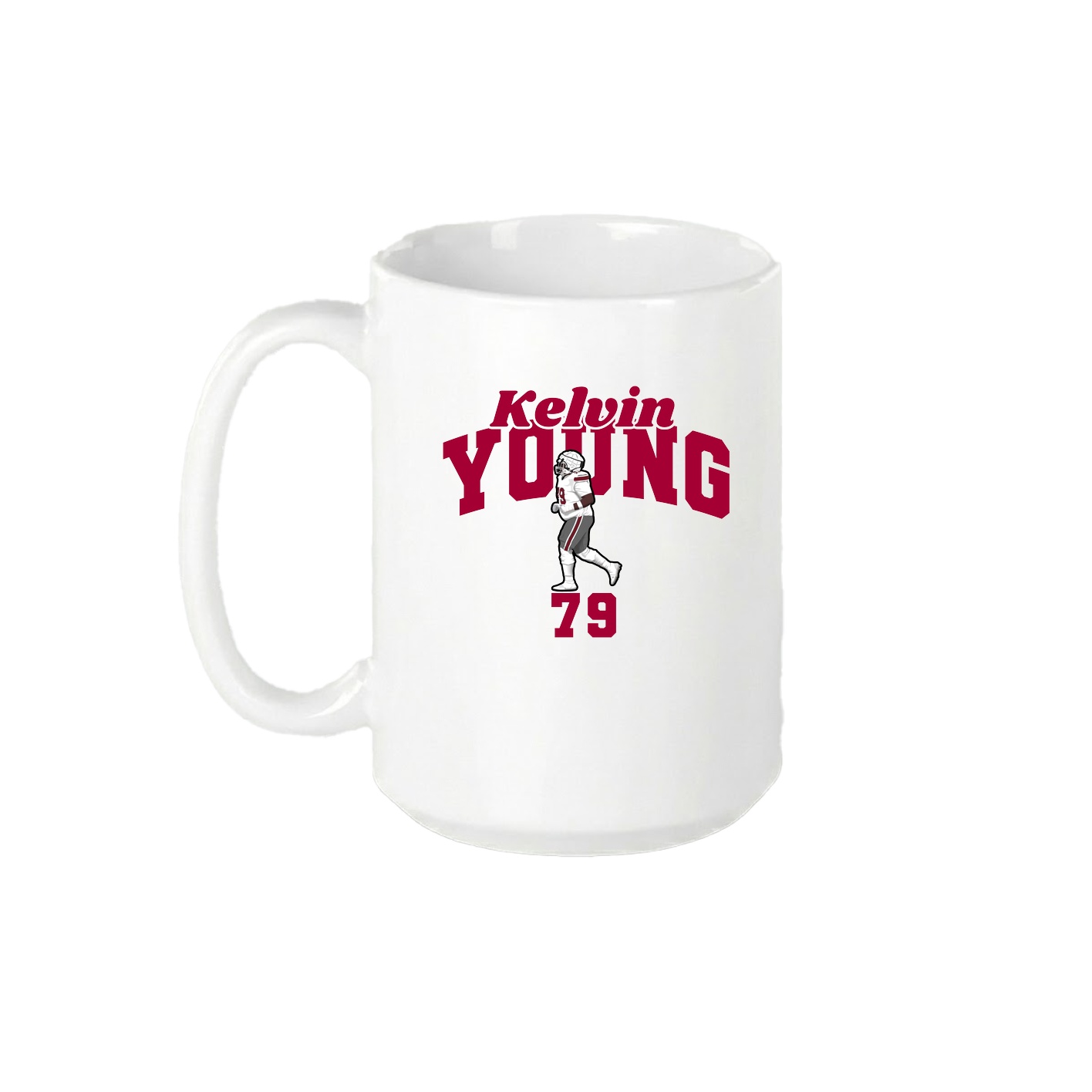 15oz Coffee Mug — Signature Arch in White