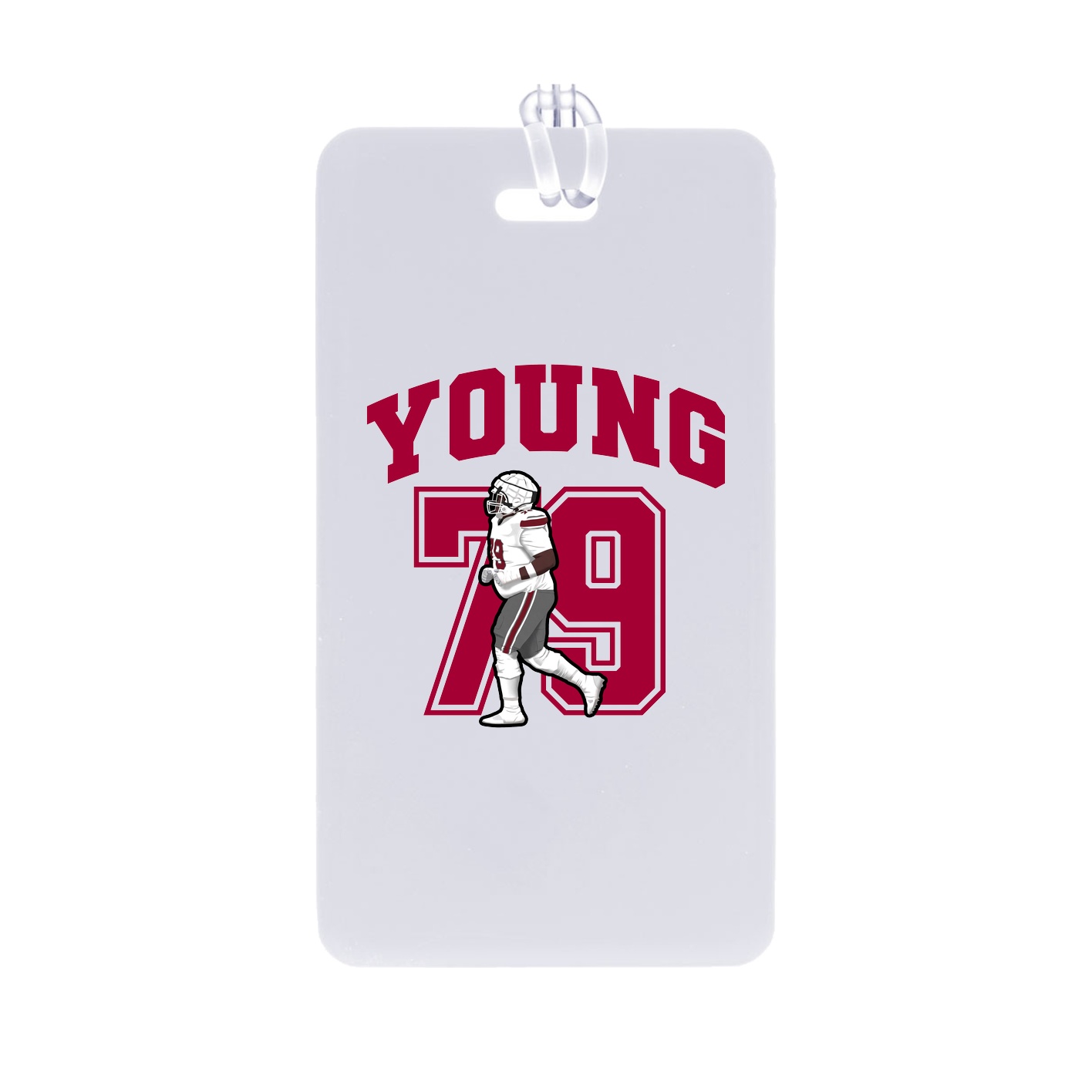 Bag Tag — Number in Classic