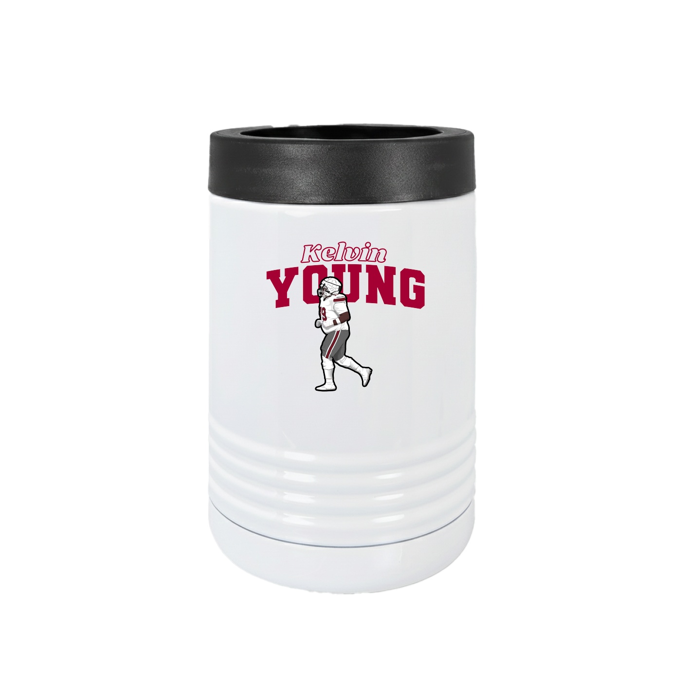 Beverage Holder — Name Arch in White