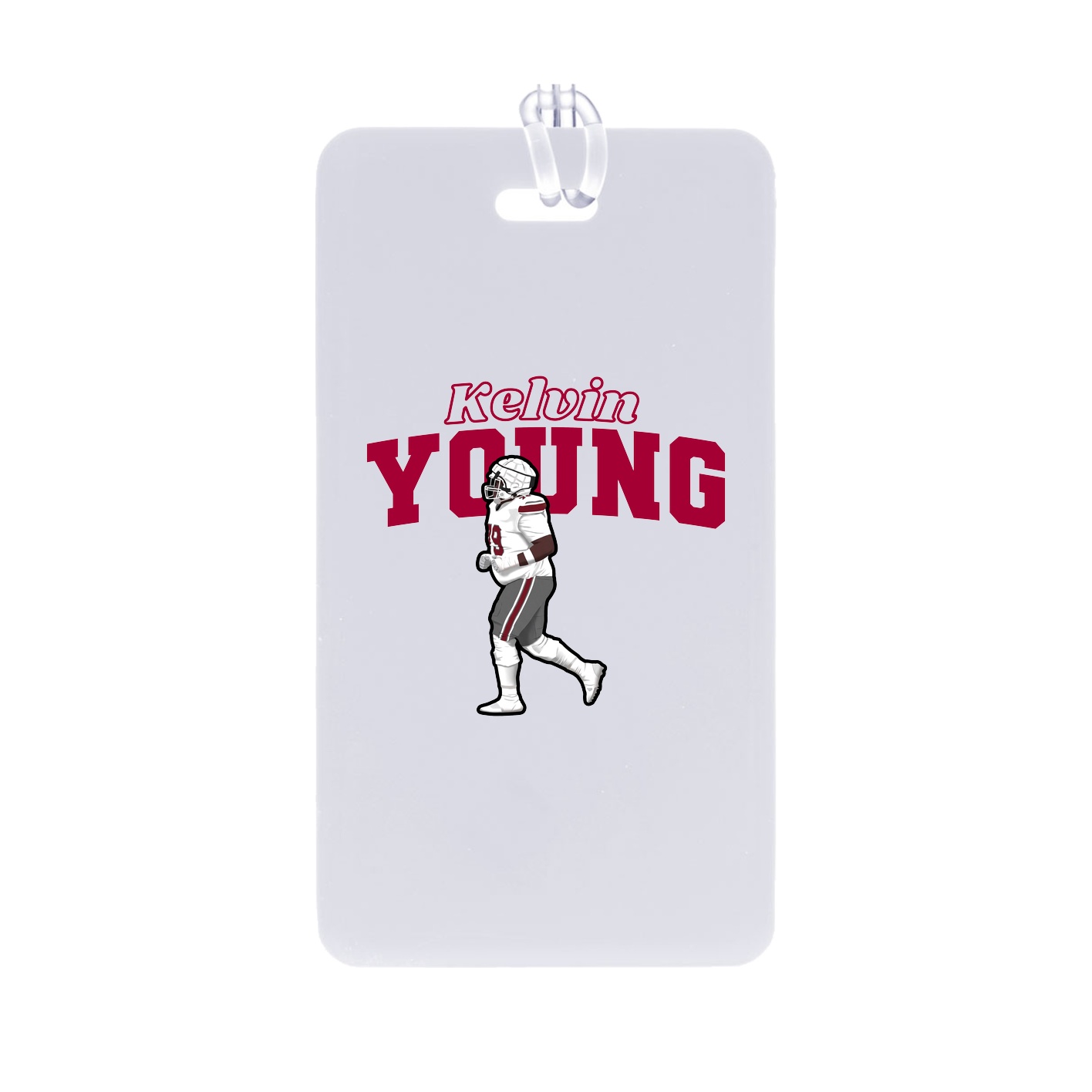 Bag Tag — Name Arch in Classic